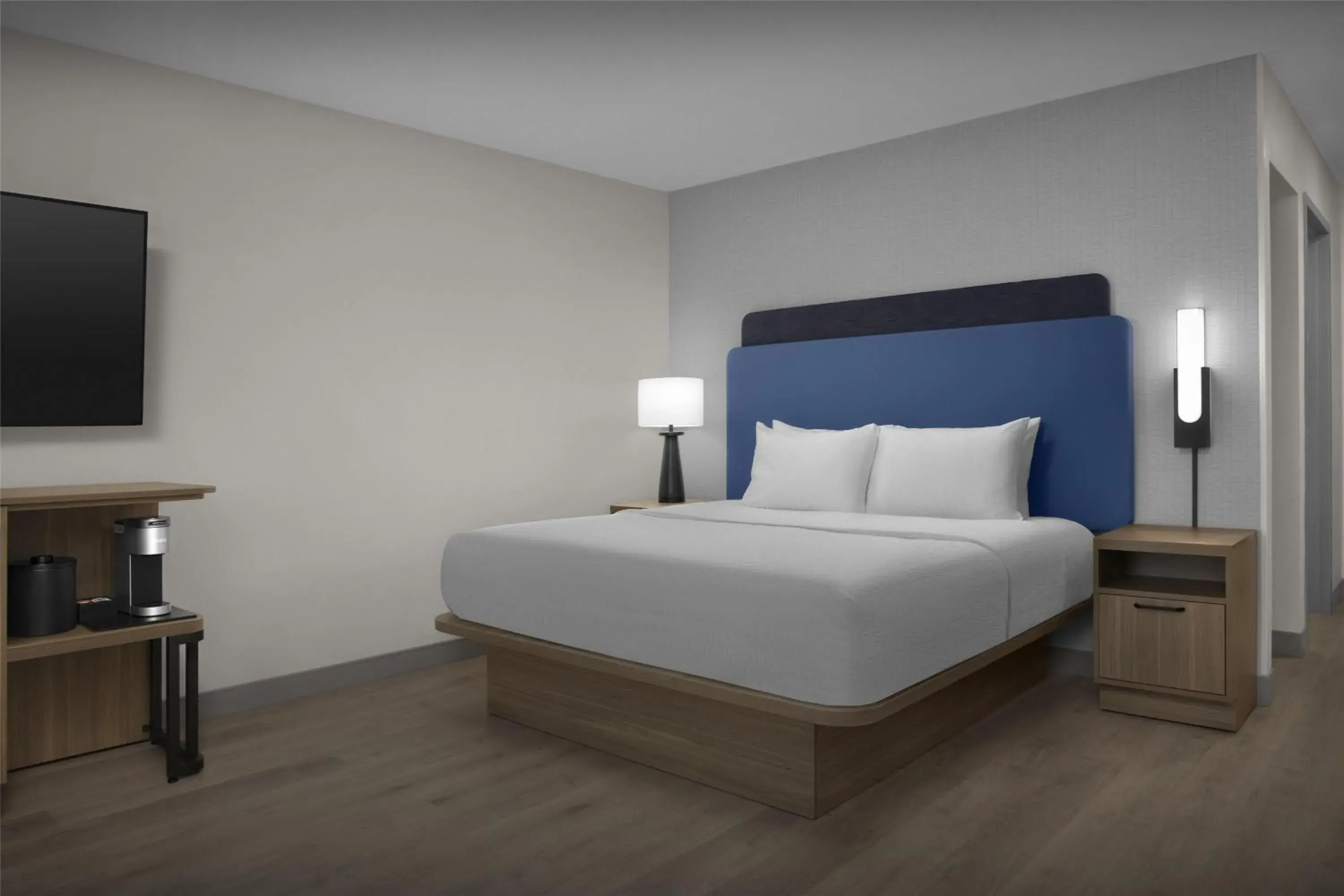 Bed in Hampton Inn Lenoir City Bed in Hampton Inn Lenoir City