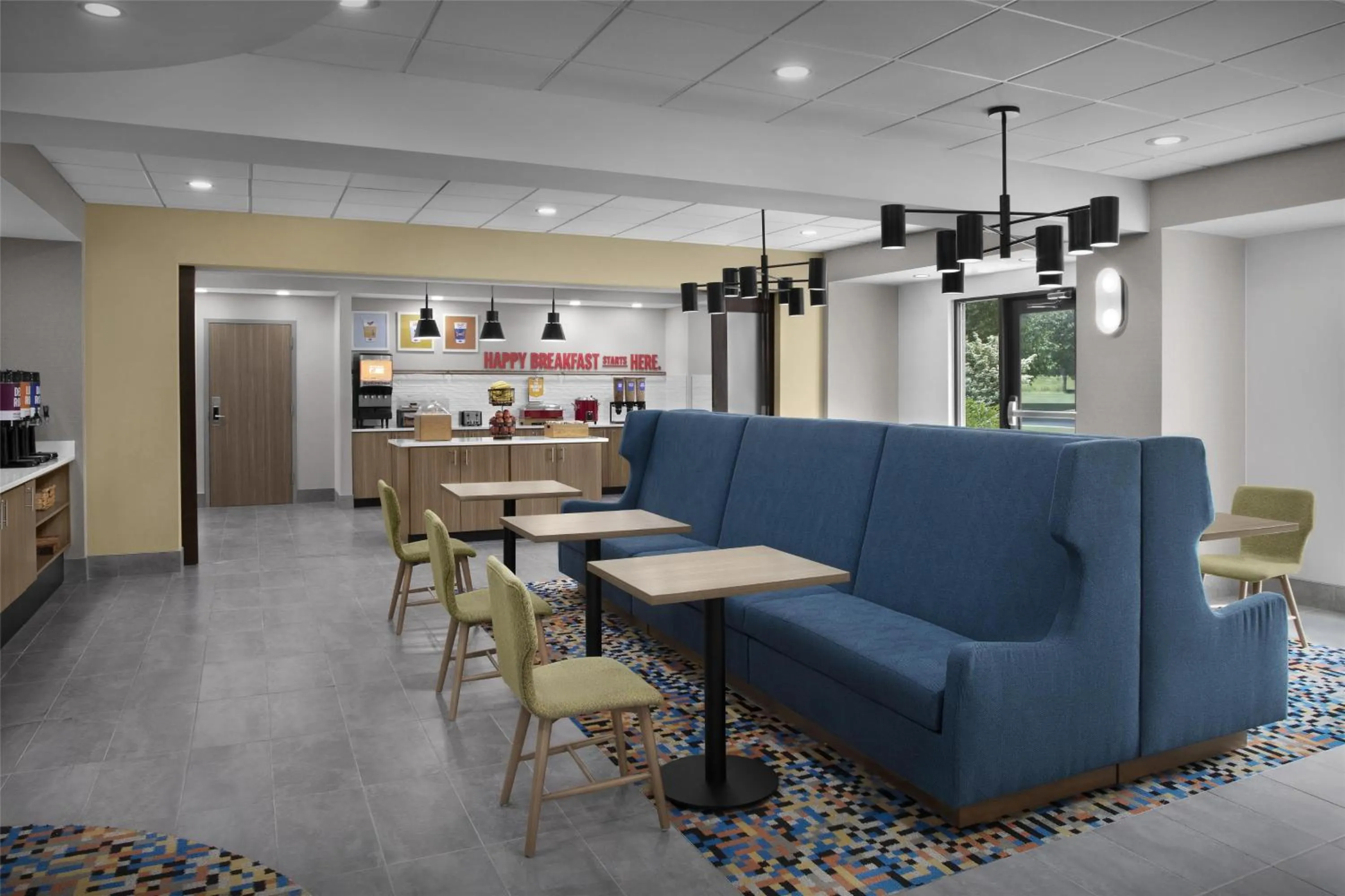 Breakfast in Hampton Inn Lenoir City