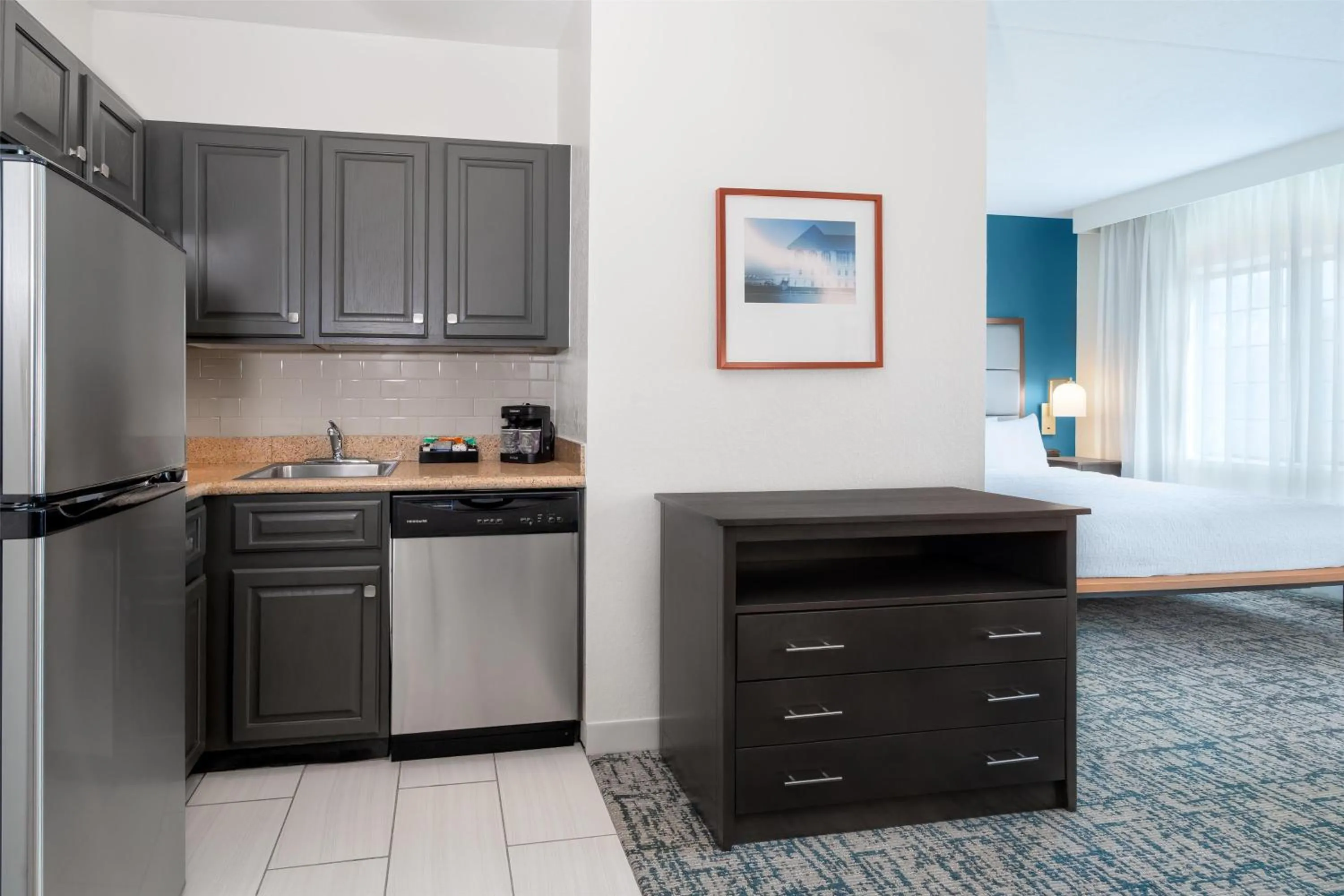 Kitchen or kitchenette in Homewood Suites by Hilton Eatontown