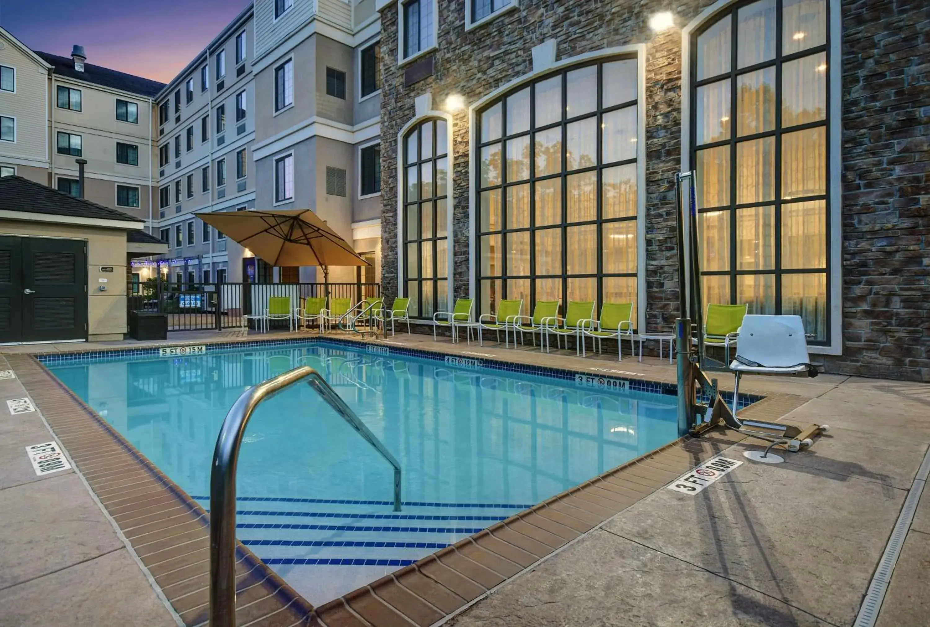 Pool view in Homewood Suites by Hilton Eatontown Pool view in Homewood Suites by Hilton Eatontown