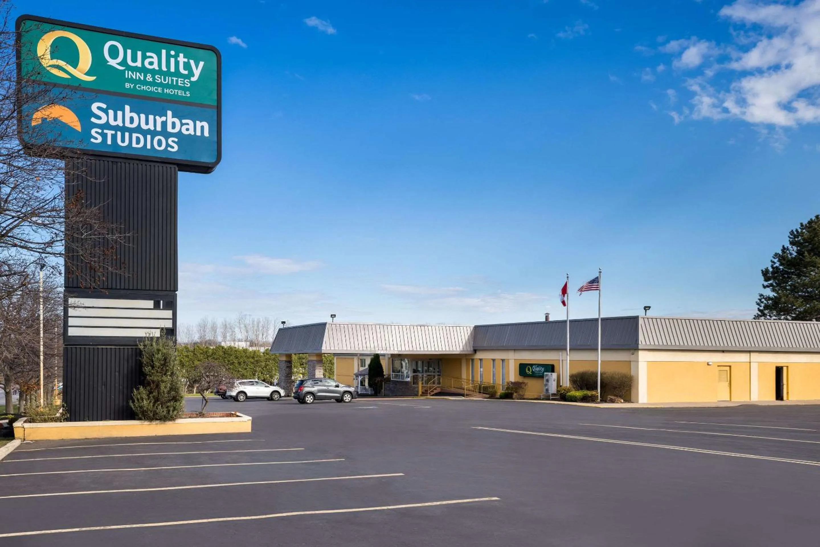 Property building in Quality Inn & Suites Syracuse Fairgrounds