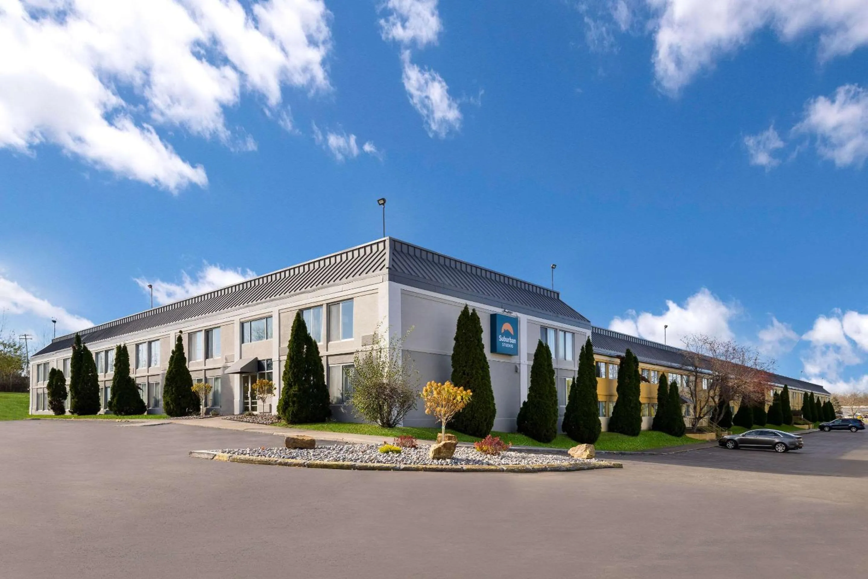 Property building in Quality Inn & Suites Syracuse Fairgrounds