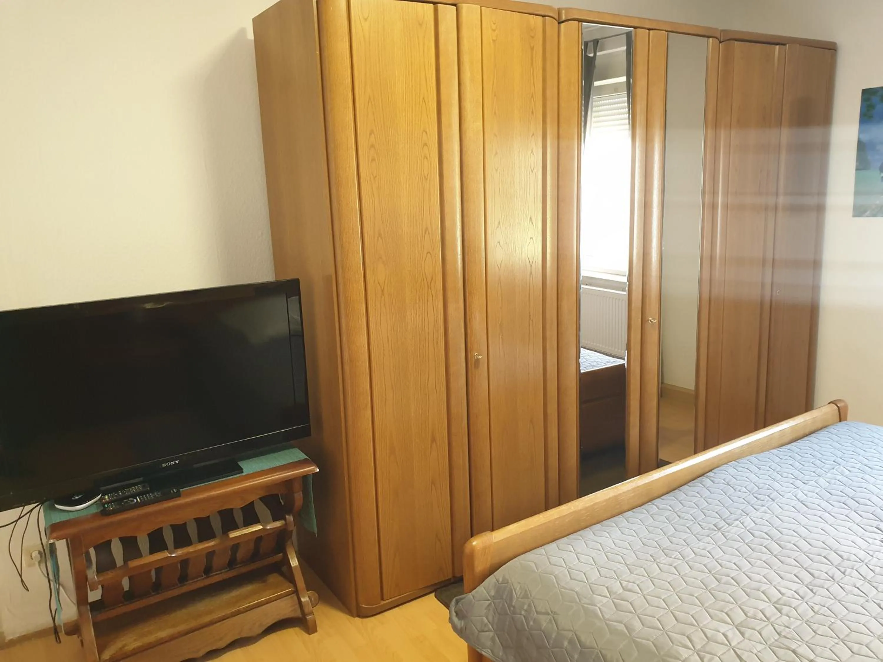 TV and multimedia, Bed in Gästewohnung