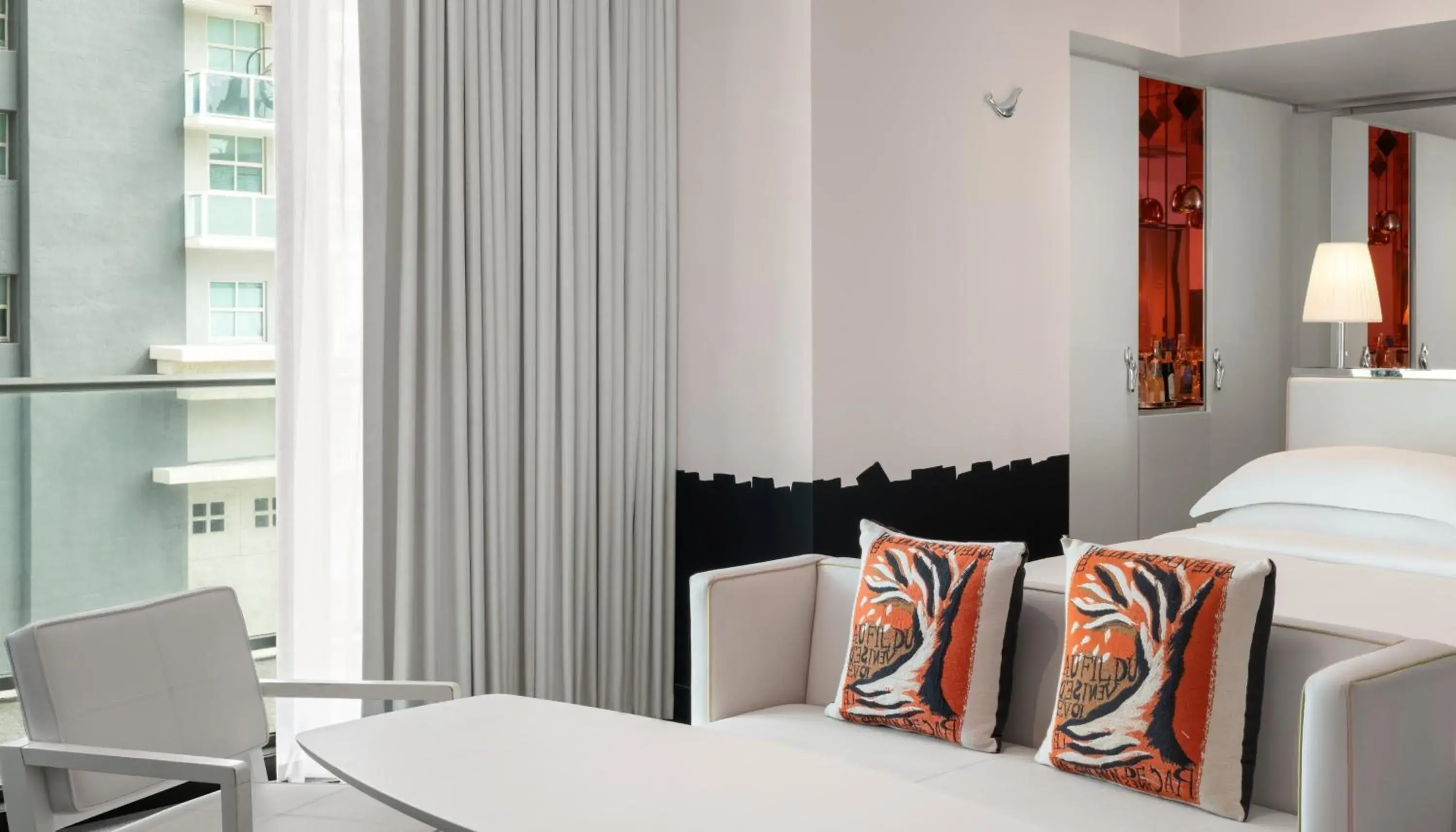 View (from property/room), Bed in Dua Miami, Autograph Collection View (from property/room), Bed in Dua Miami, Autograph Collection