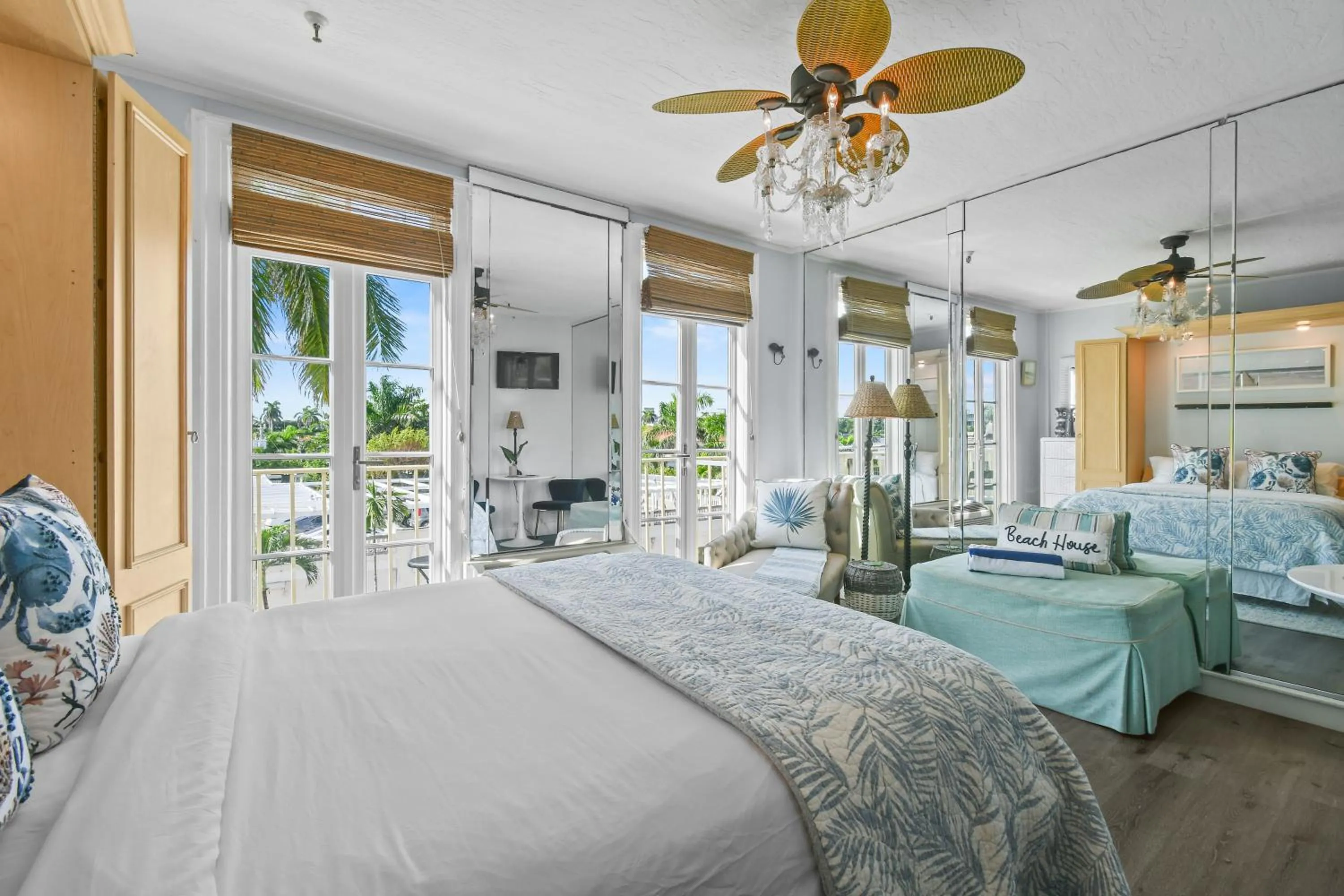 Bed in Tropicals of Palm Beach