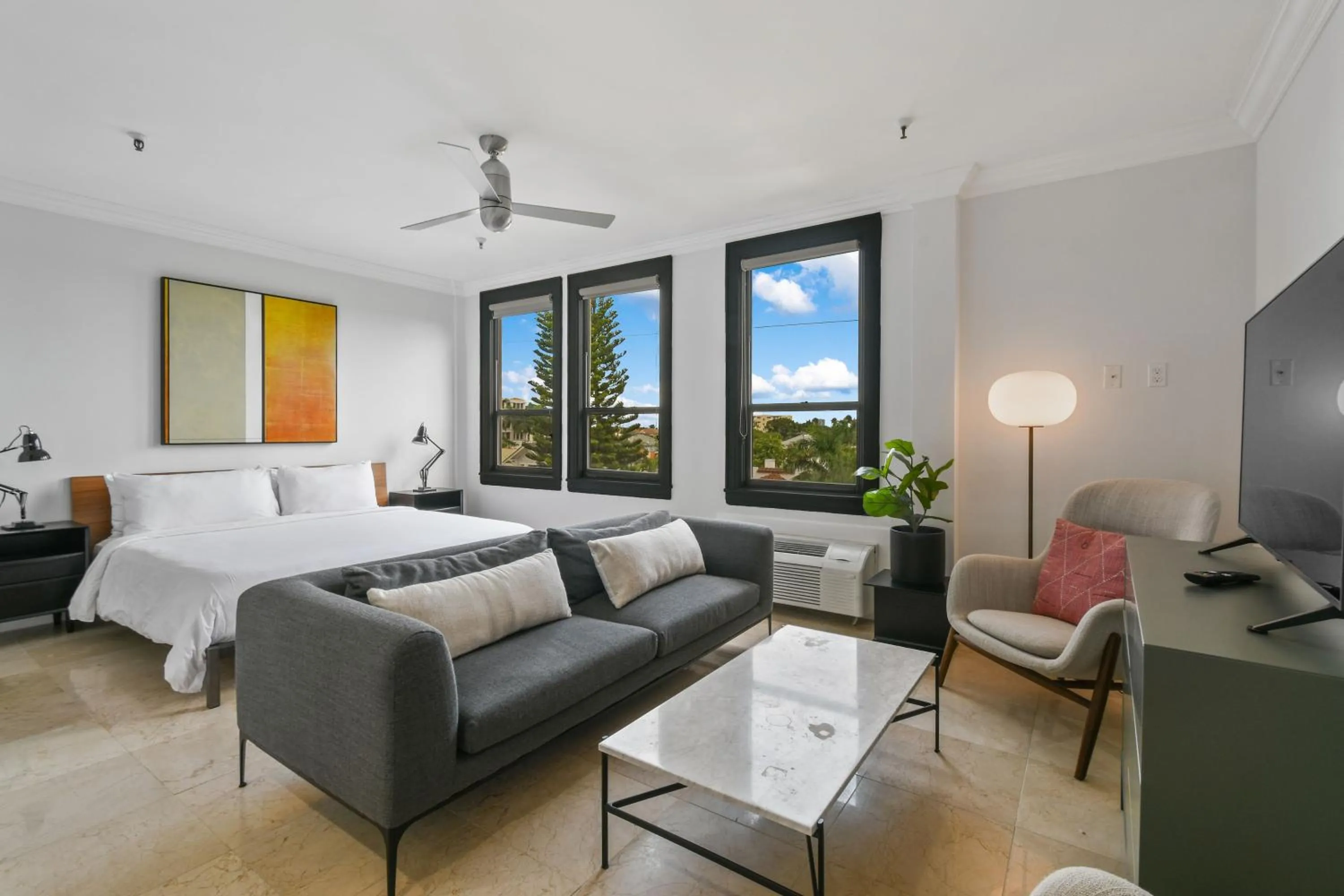 Bed in Tropicals of Palm Beach