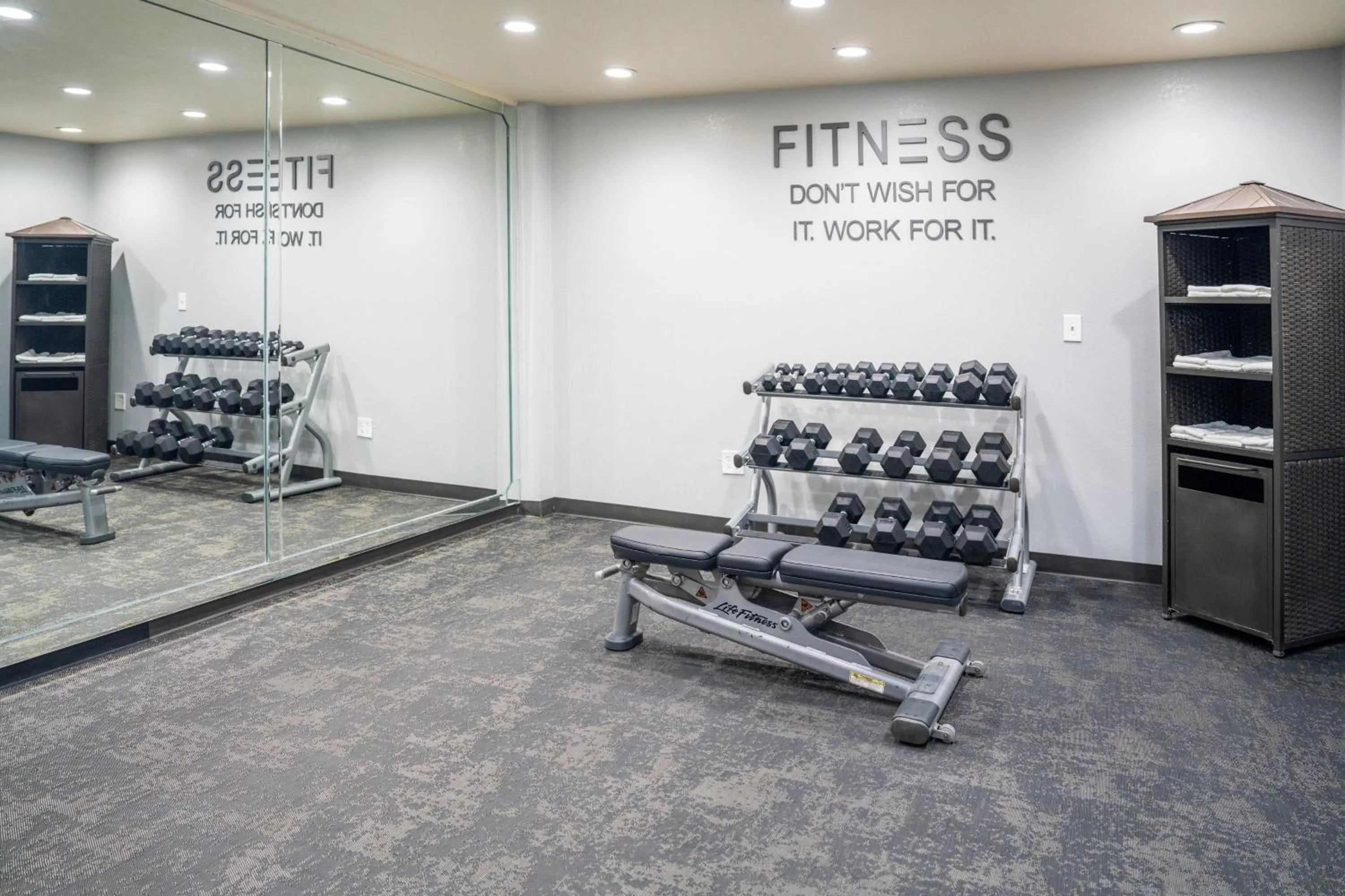Fitness centre/facilities in Fairfield Inn & Suites Beaumont