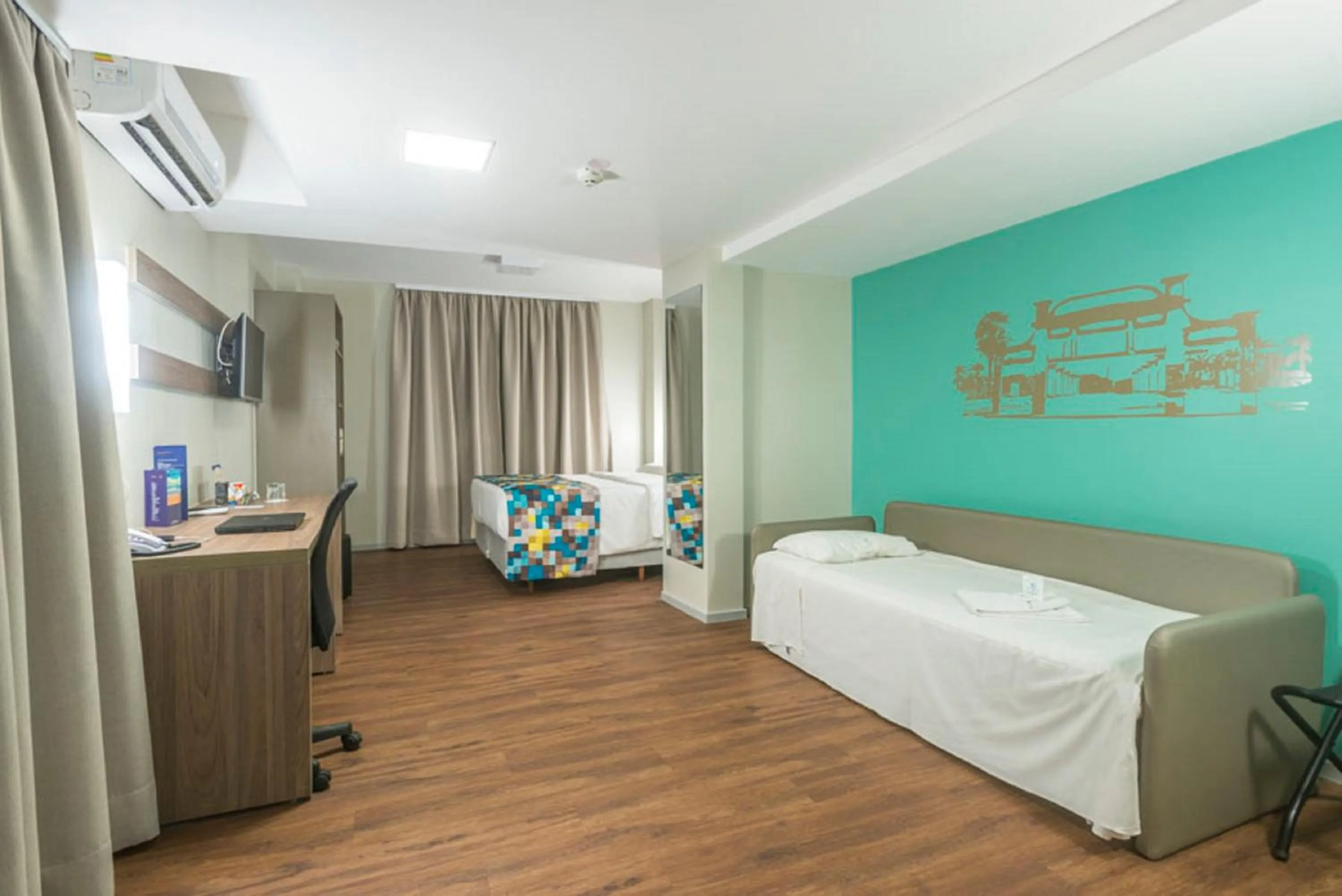 Bed in Castelmar Hotel