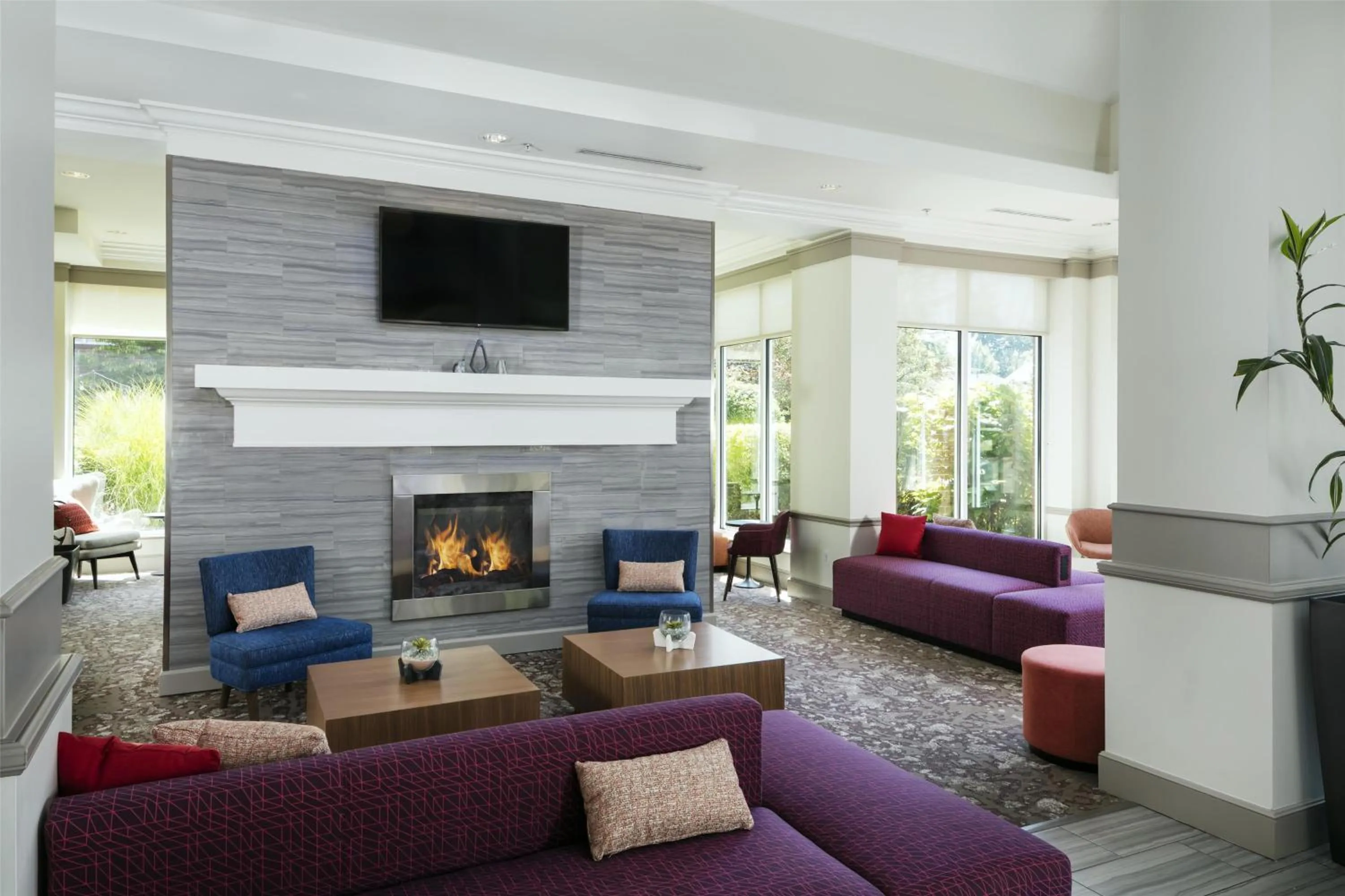 Lobby or reception in Hilton Garden Inn Corvallis