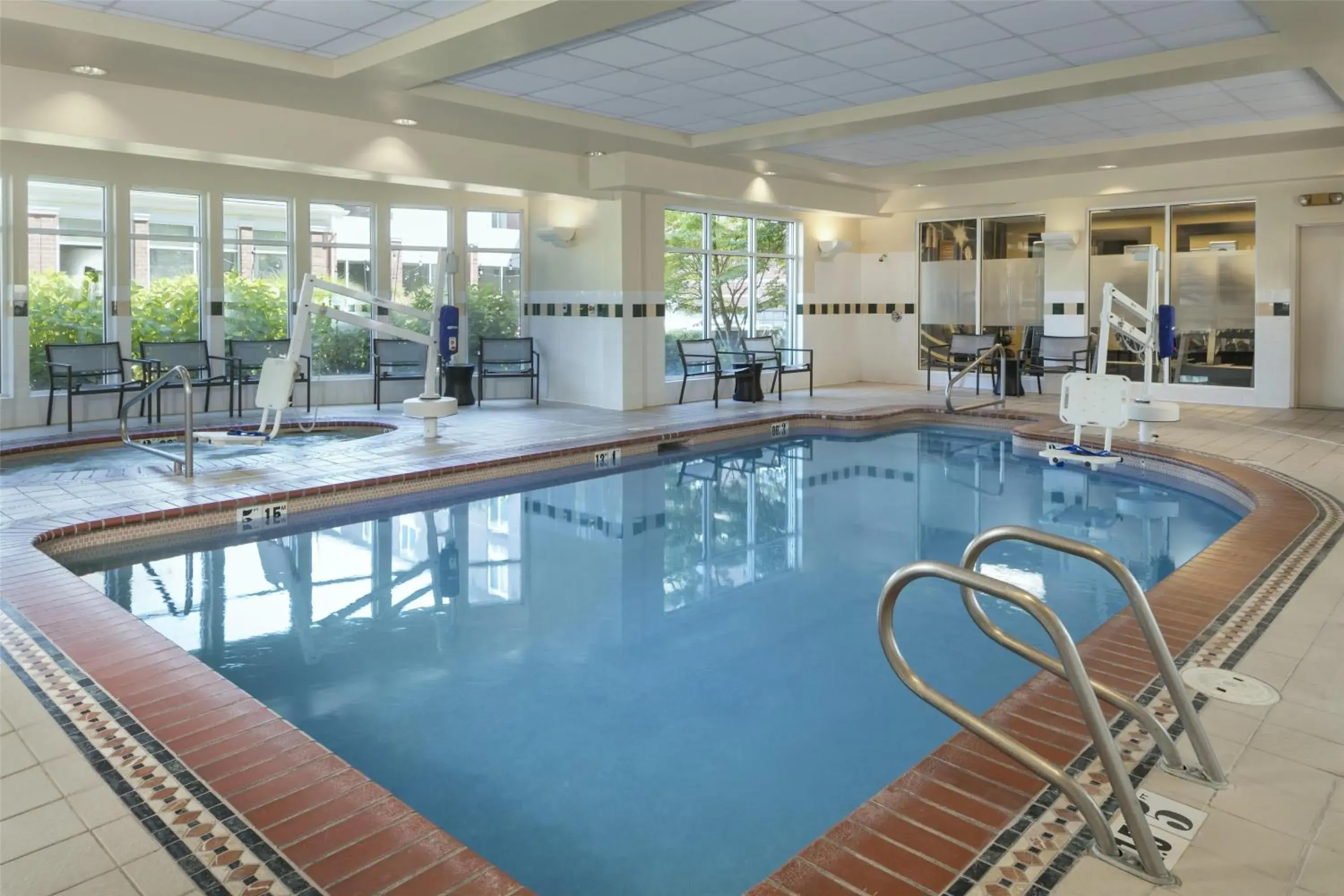 Pool view in Hilton Garden Inn Corvallis Pool view in Hilton Garden Inn Corvallis