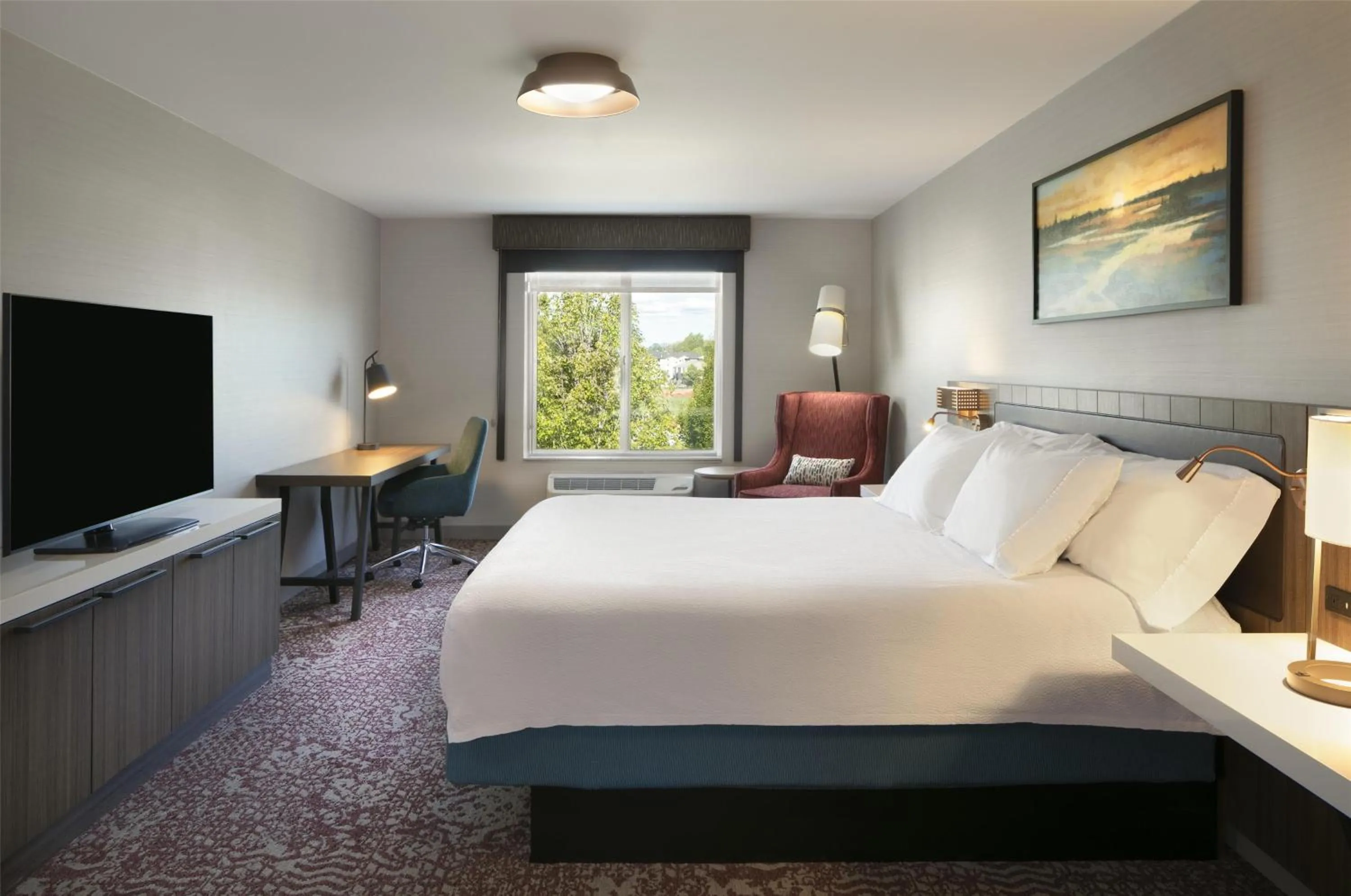 Bed in Hilton Garden Inn Corvallis