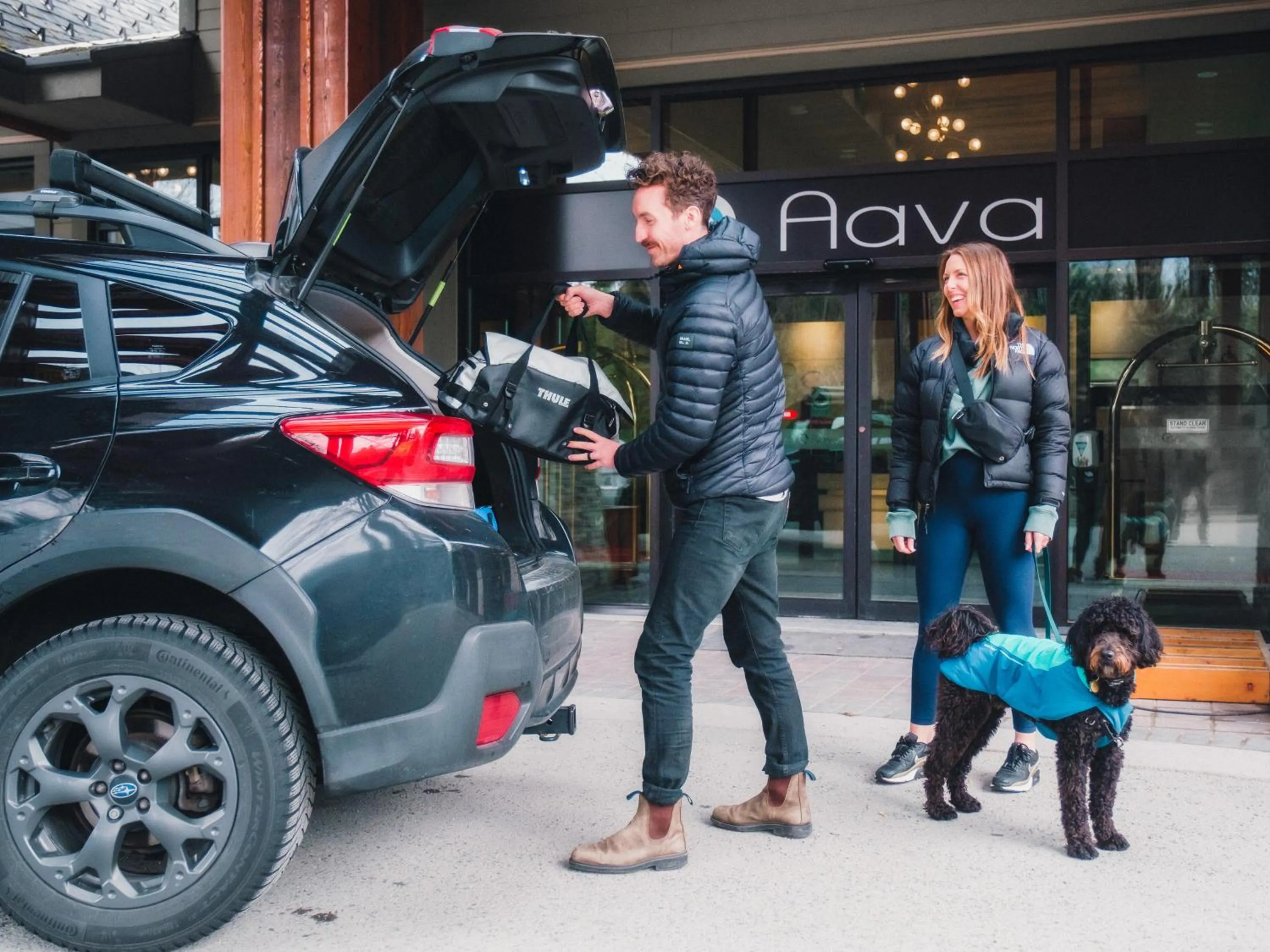 Facade/entrance in Aava Whistler Hotel