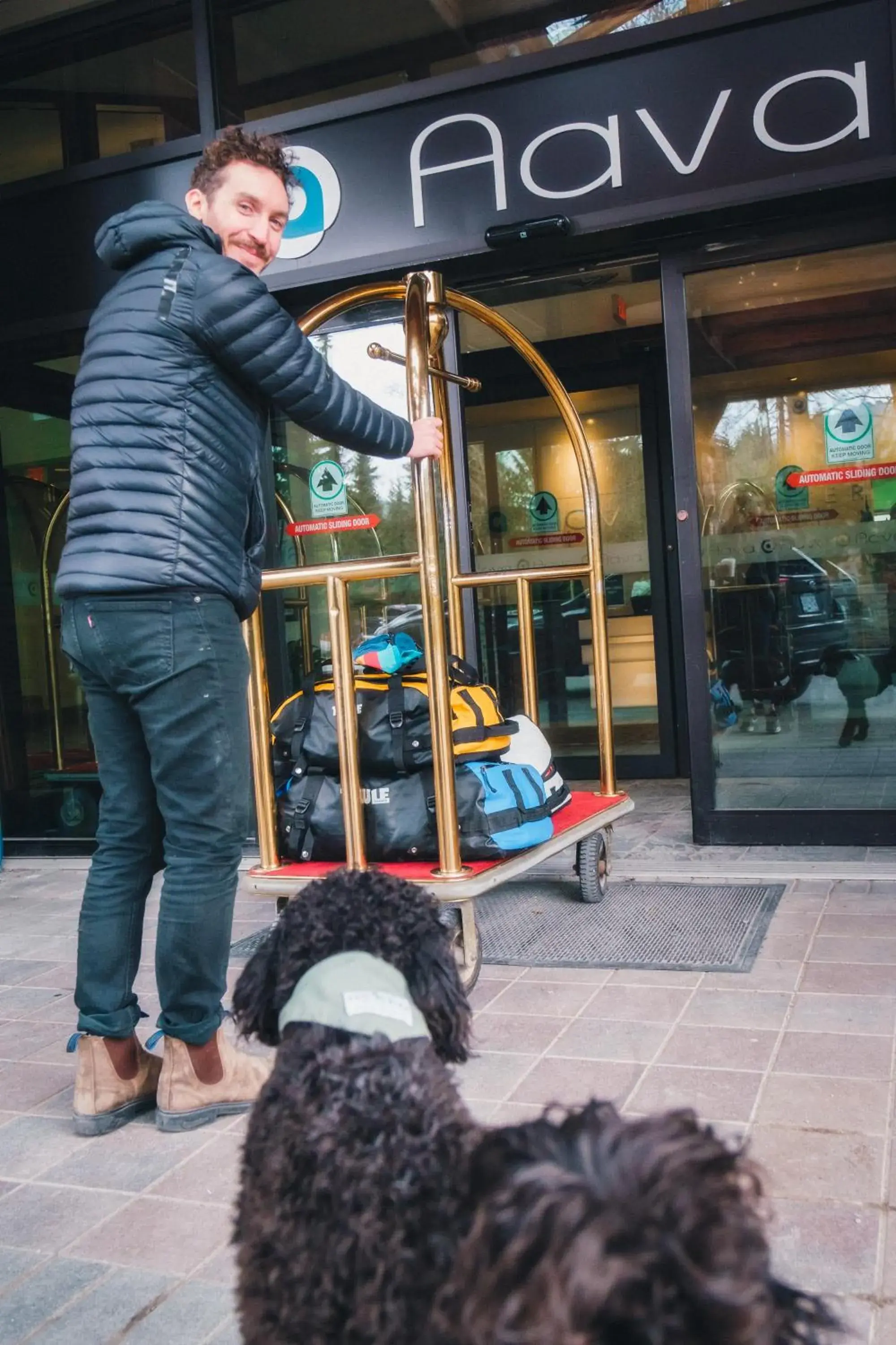 Facade/entrance in Aava Whistler Hotel Facade/entrance in Aava Whistler Hotel