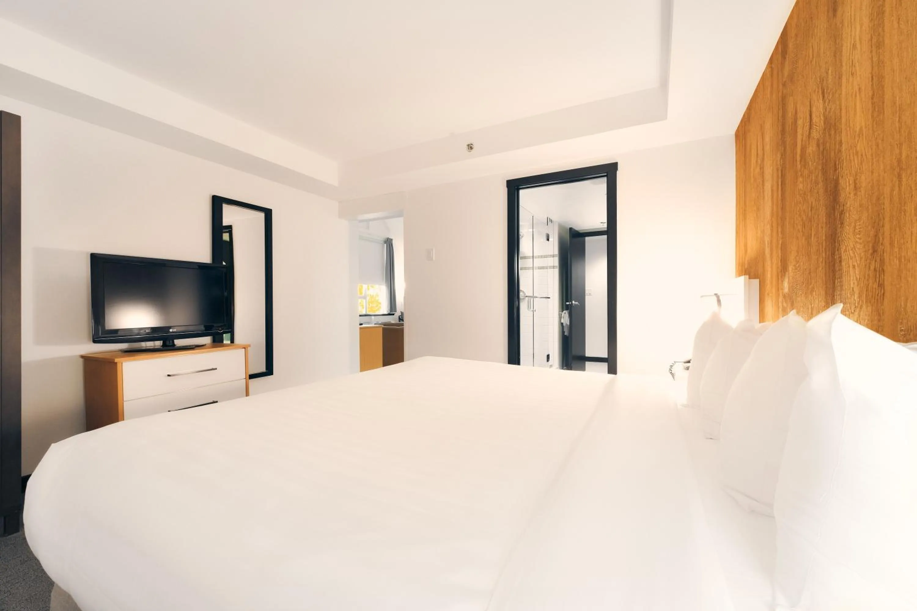 Bed in Aava Whistler Hotel