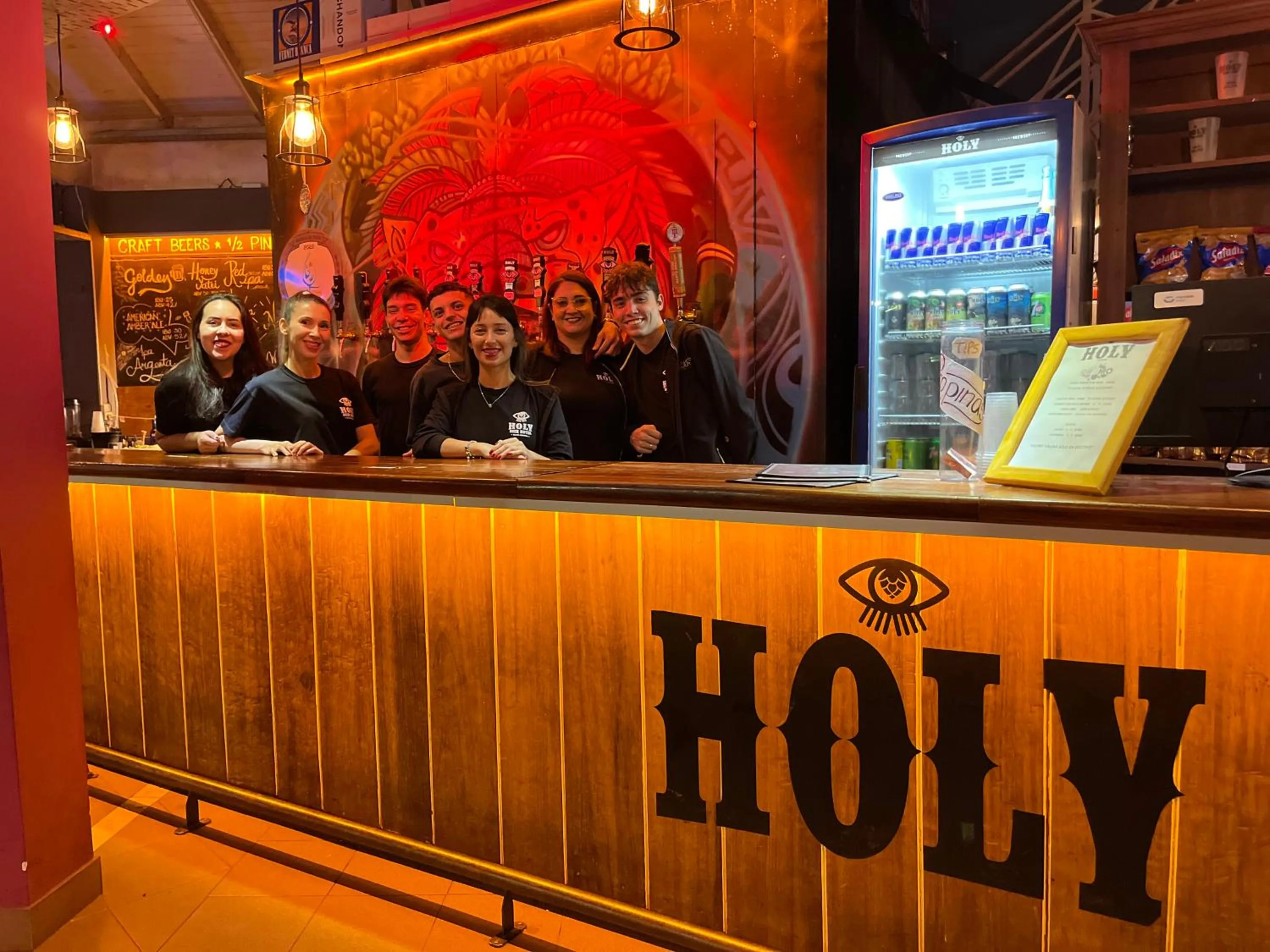 Lounge or bar in Beer Hotel Iguazú