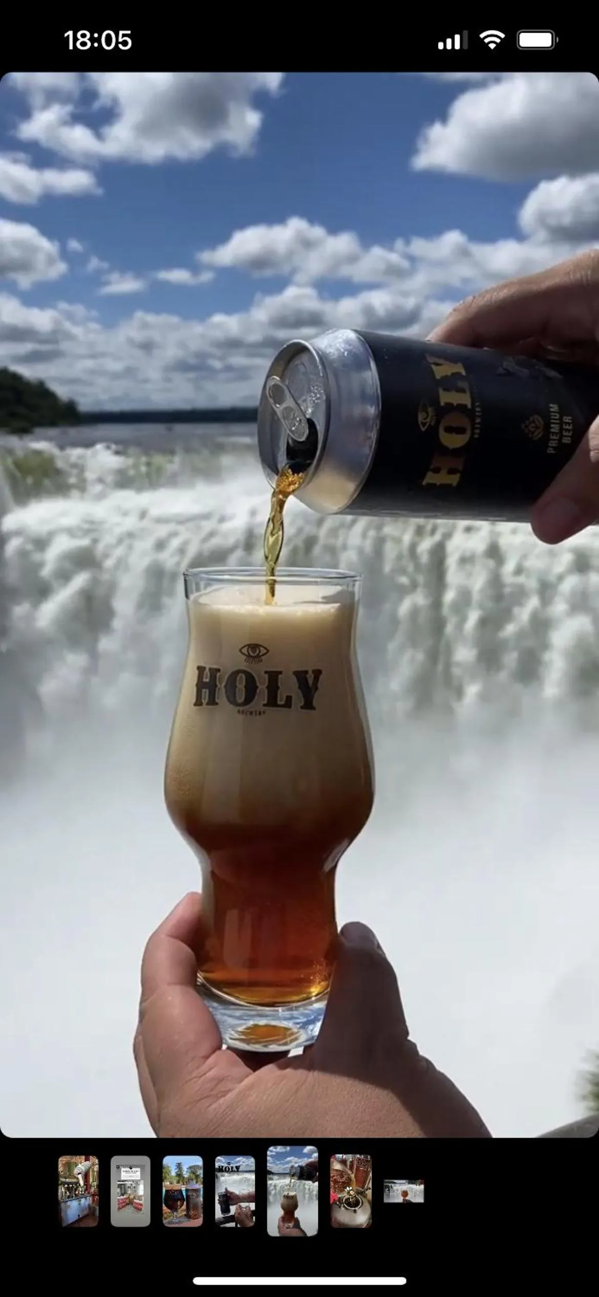 Natural landscape in Beer Hotel Iguazú