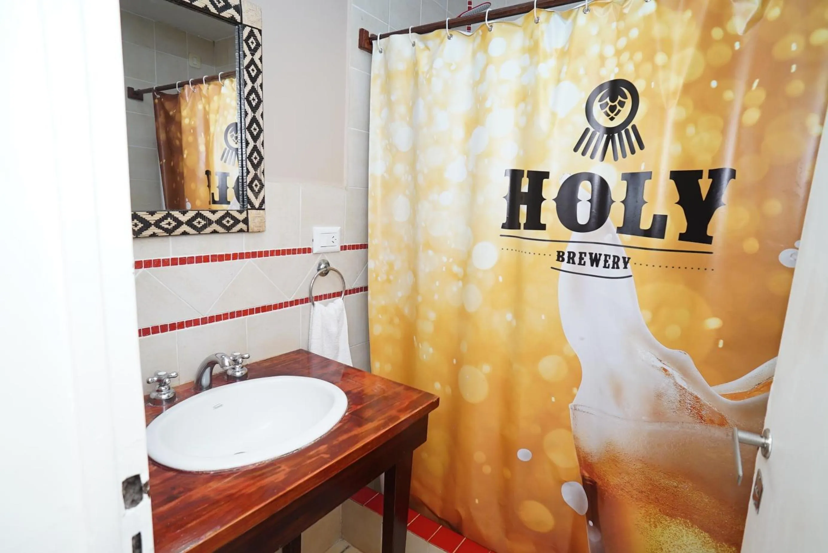 Bathroom in Beer Hotel Iguazú