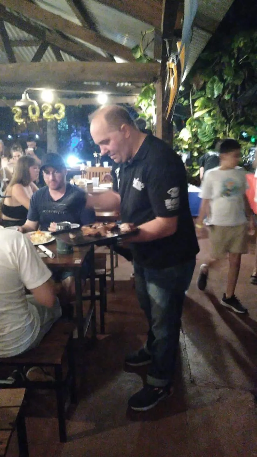 BBQ facilities in Beer Hotel Iguazú