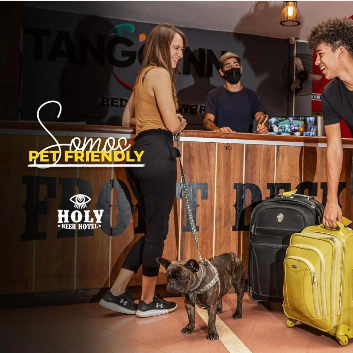 Lobby or reception in Beer Hotel Iguazú