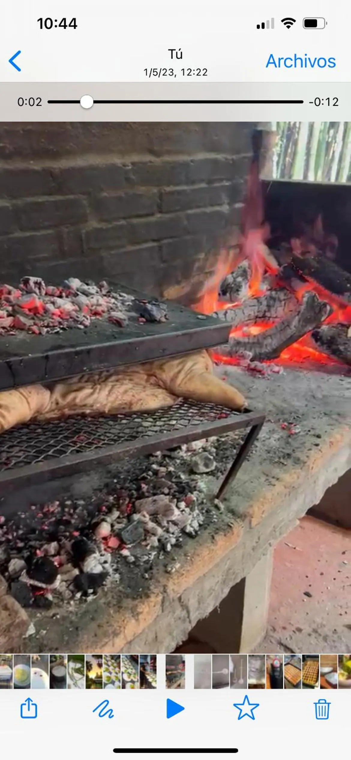 BBQ facilities in Beer Hotel Iguazú