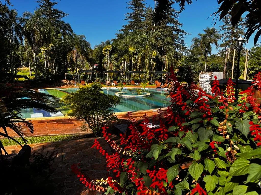 Garden in Beer Hotel Iguazú