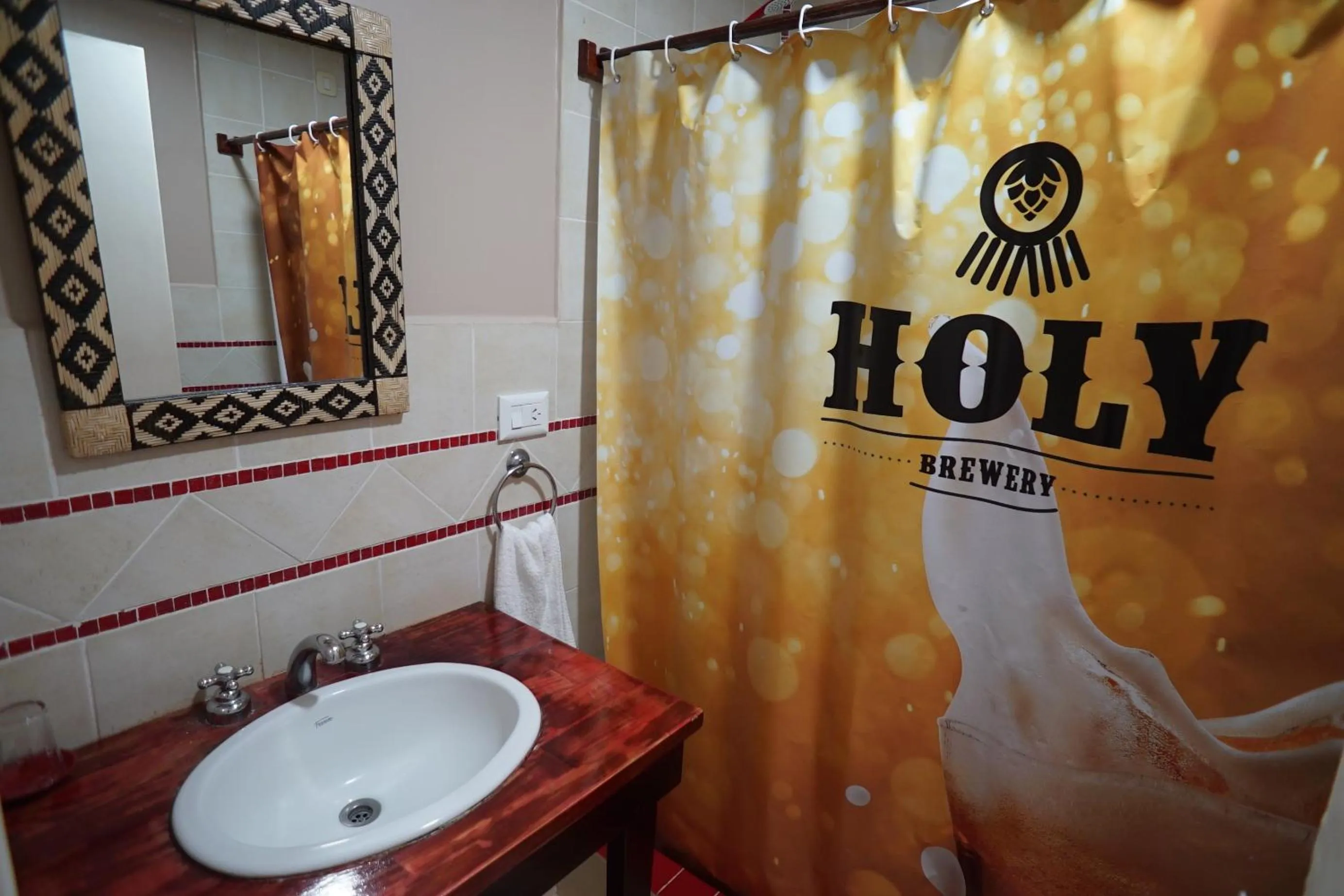 Bathroom in Beer Hotel Iguazú