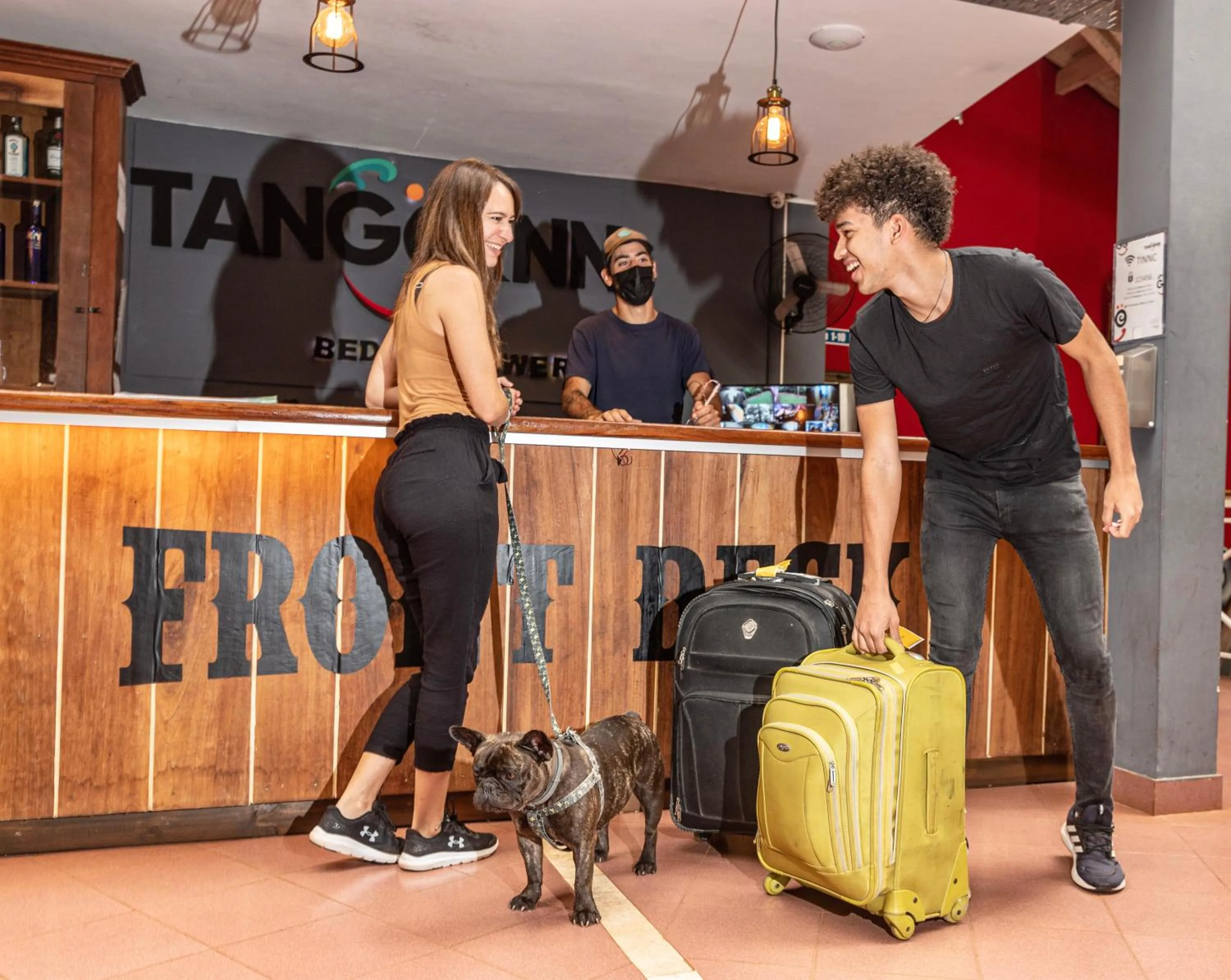 Lobby or reception in Beer Hotel Iguazú