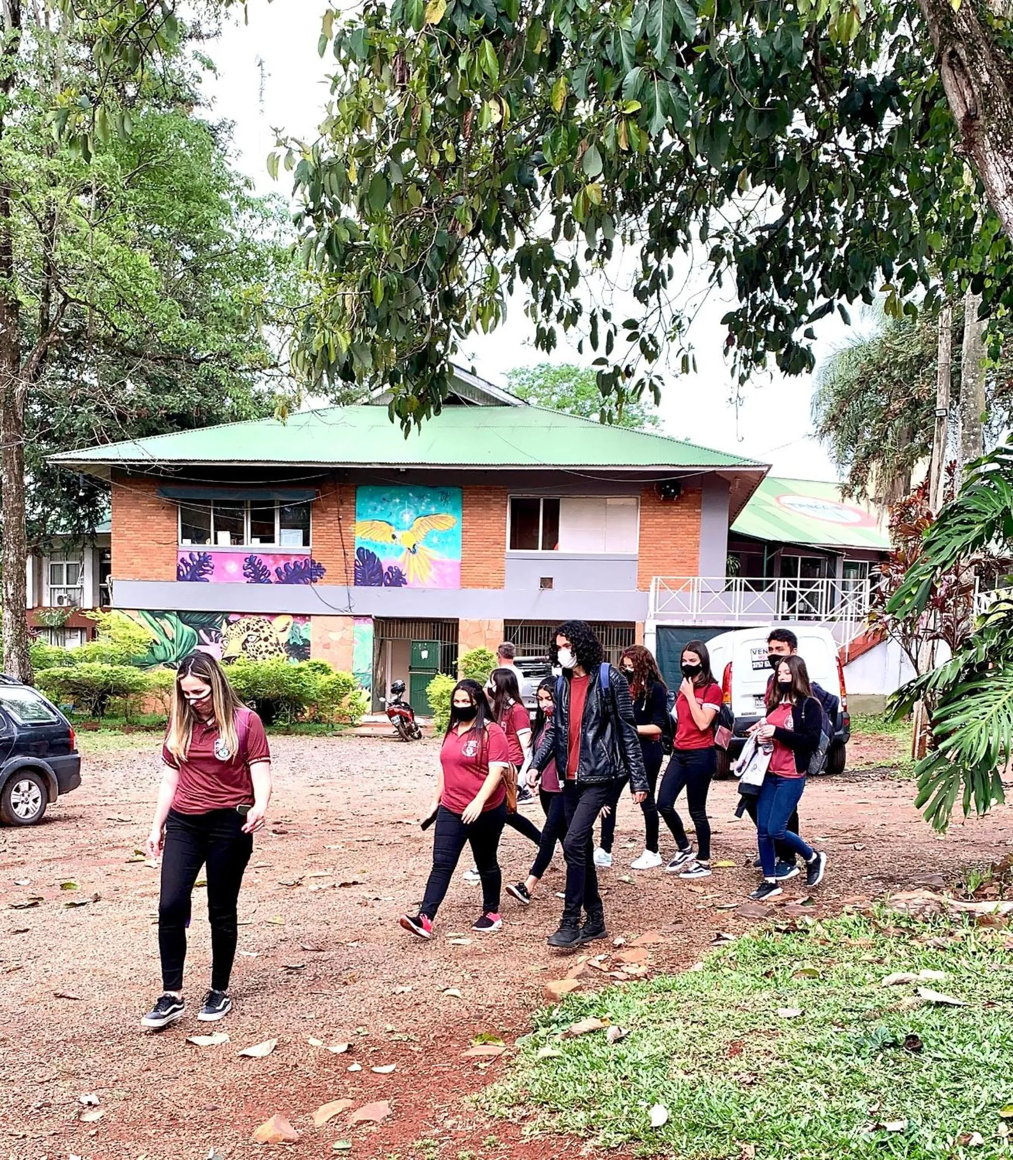 Property building in Beer Hotel Iguazú