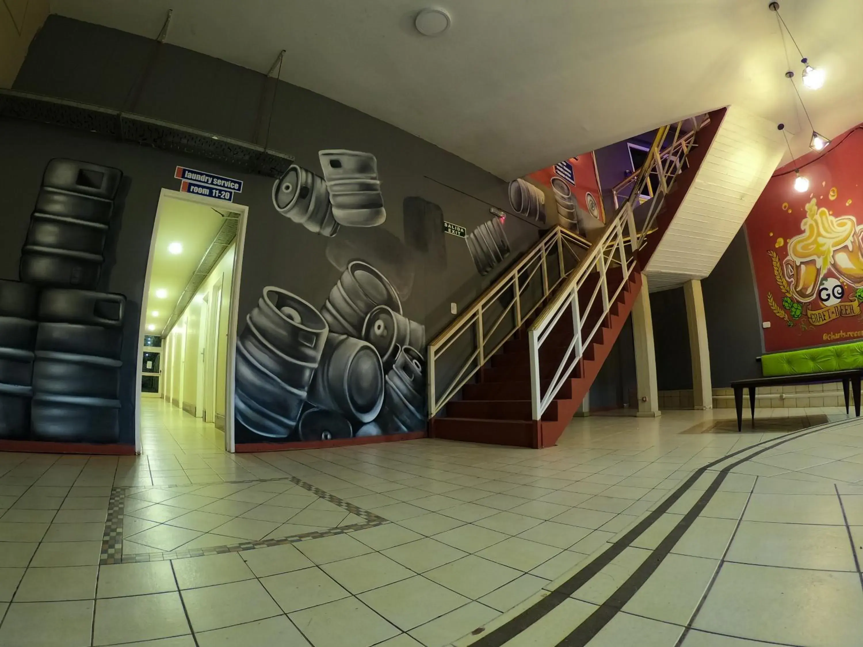 Property building in Beer Hotel Iguazú Property building in Beer Hotel Iguazú