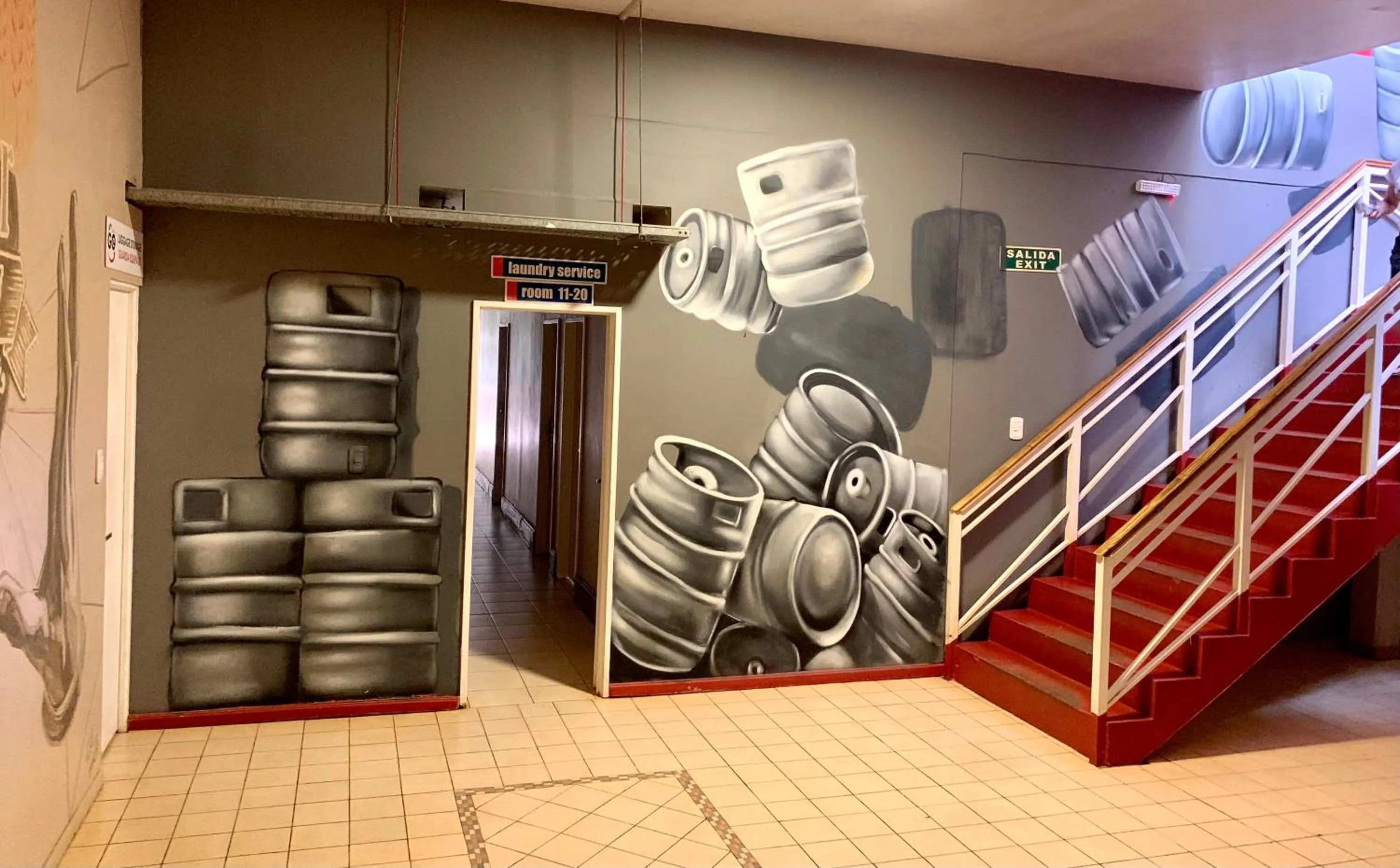 Property building in Beer Hotel Iguazú