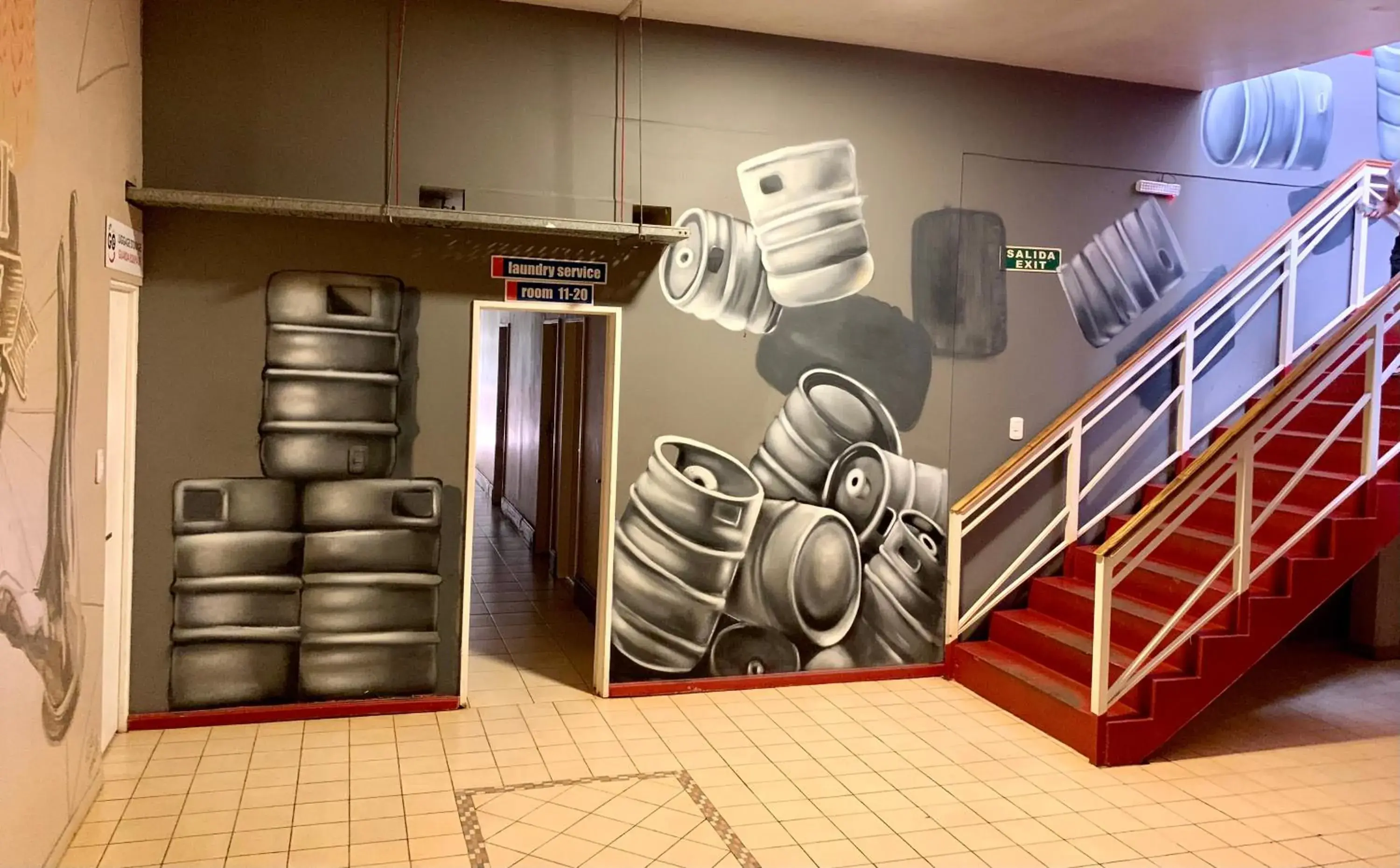 Property building in Beer Hotel Iguazú Property building in Beer Hotel Iguazú