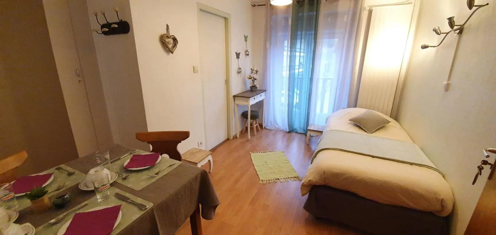 Bed in Chambre d'Hotes Le Saut de La Truite