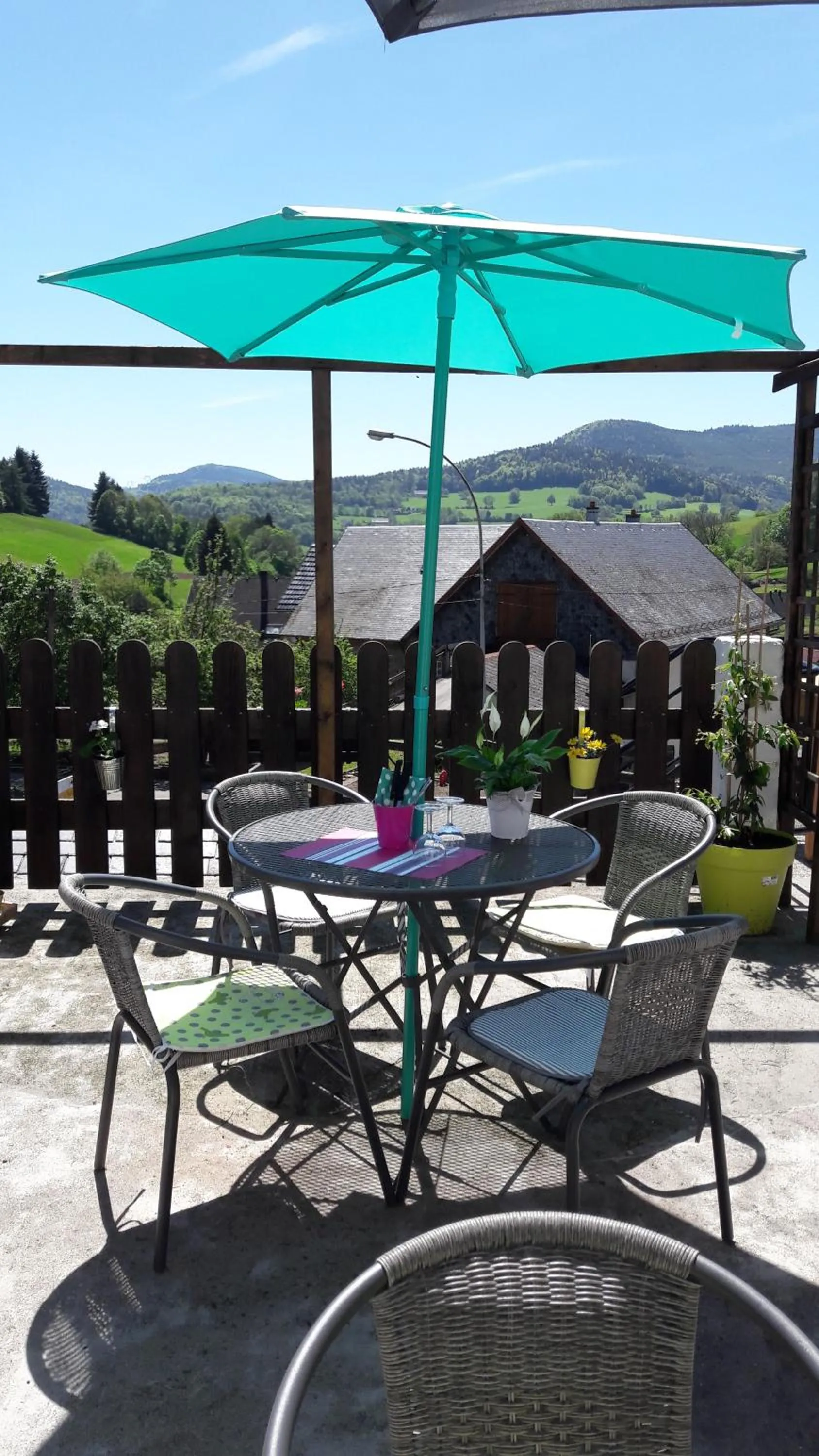 View (from property/room) in Chambre d'Hotes Le Saut de La Truite