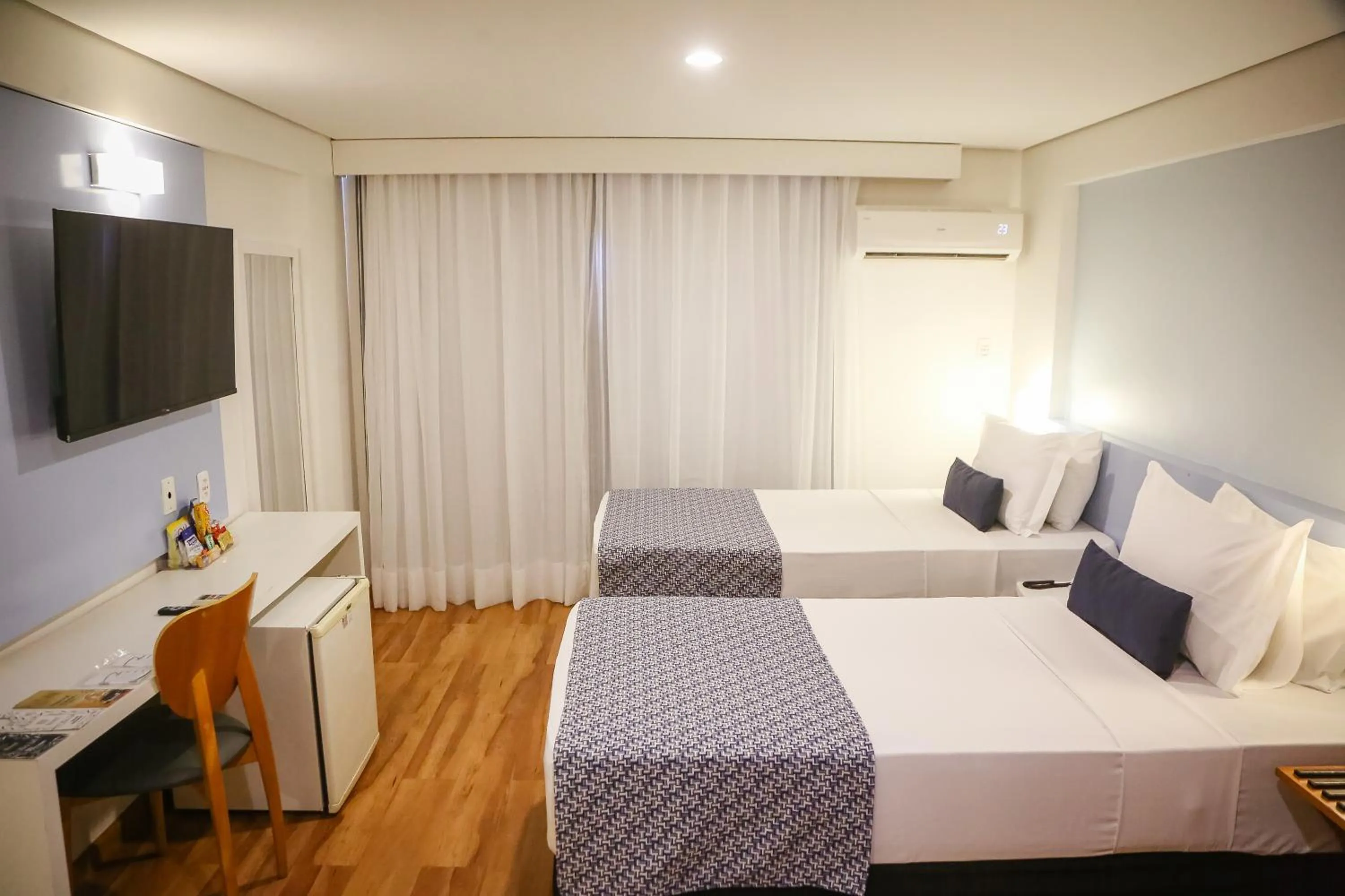 View (from property/room), Bed in Bristol Jangada Fortaleza Meirelles