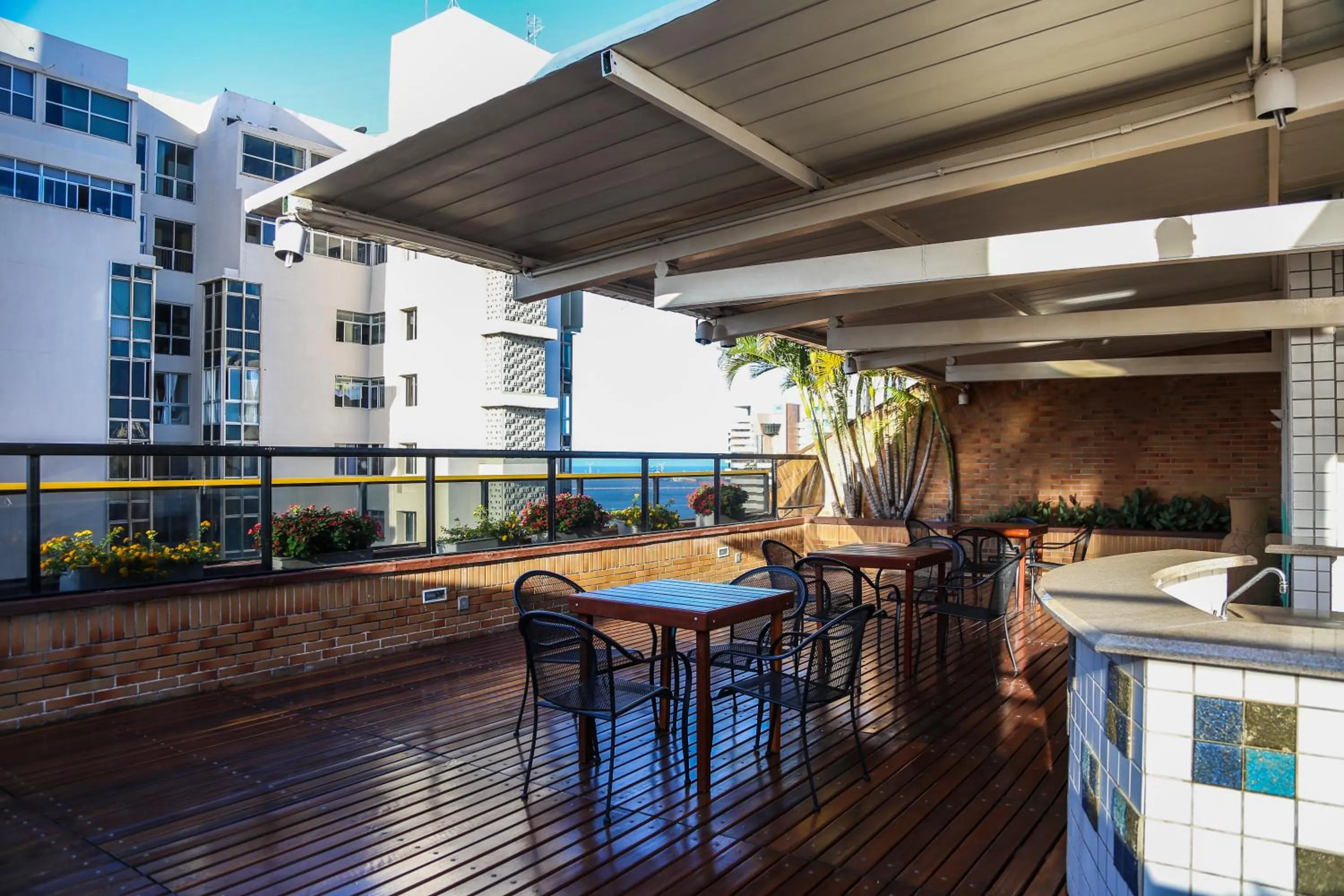 Balcony/Terrace in Bristol Jangada Fortaleza Meirelles