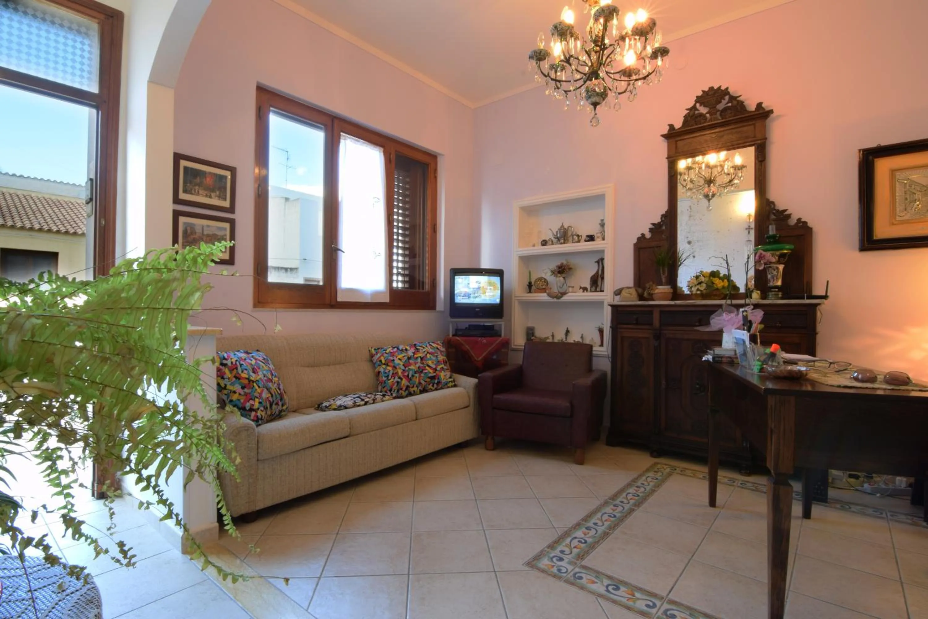 Living room in B&B Alighieri 21