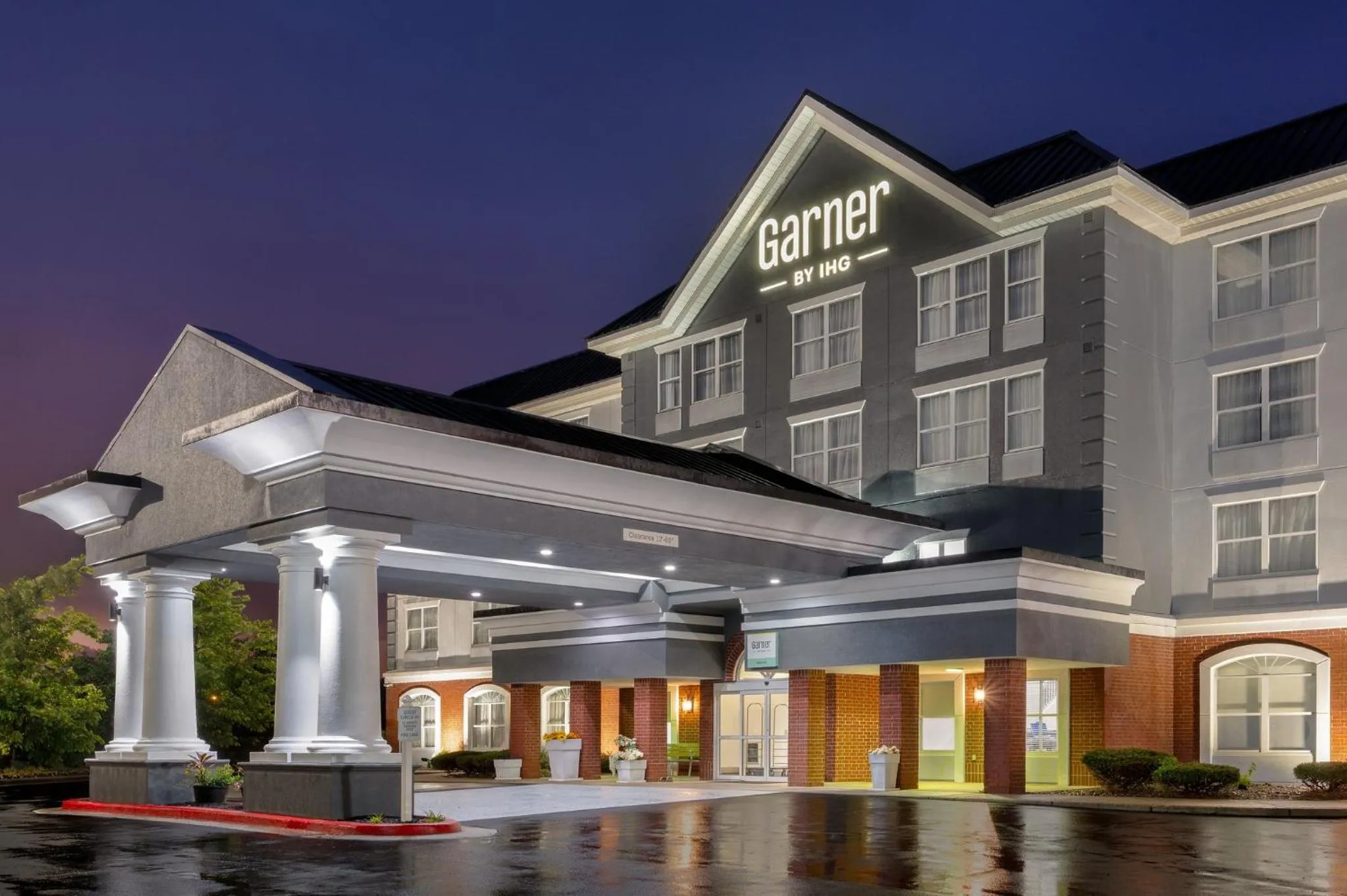 Property building in Garner Hotel Evansville East by IHG