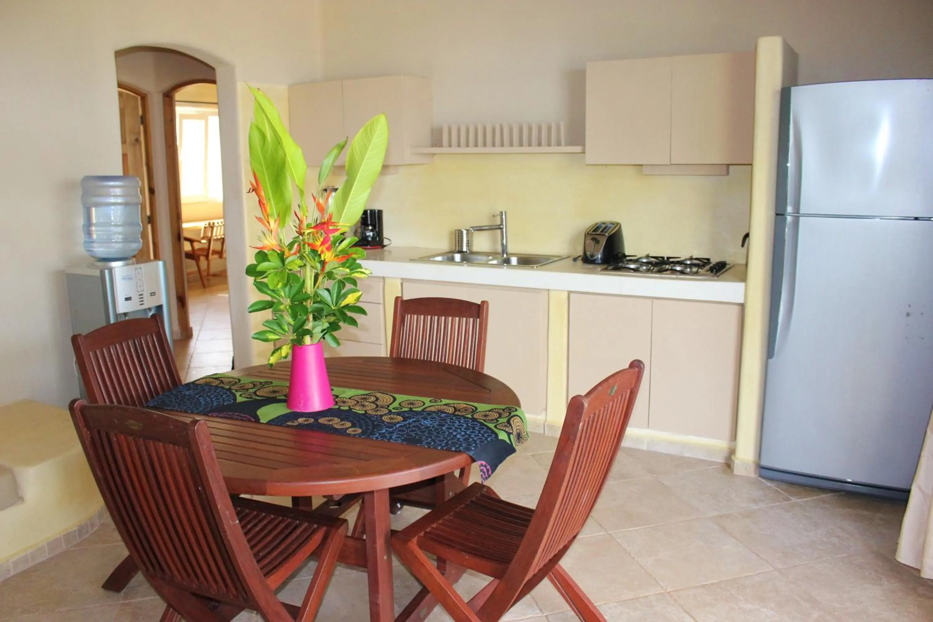 Dining area in Hotel Alisei