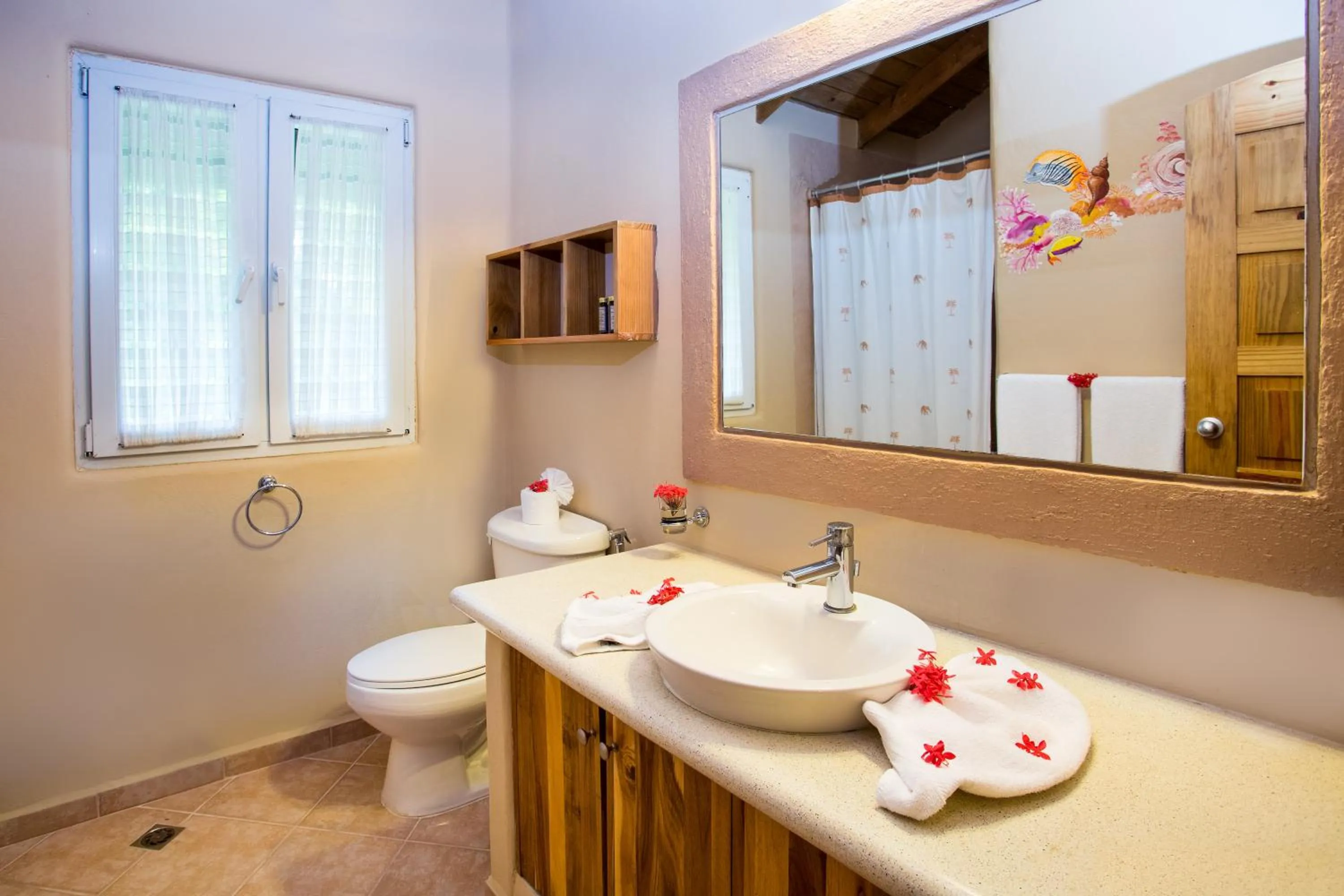 Bathroom in Hotel Alisei