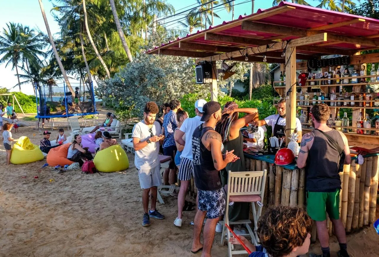 Lounge or bar in Hotel Alisei