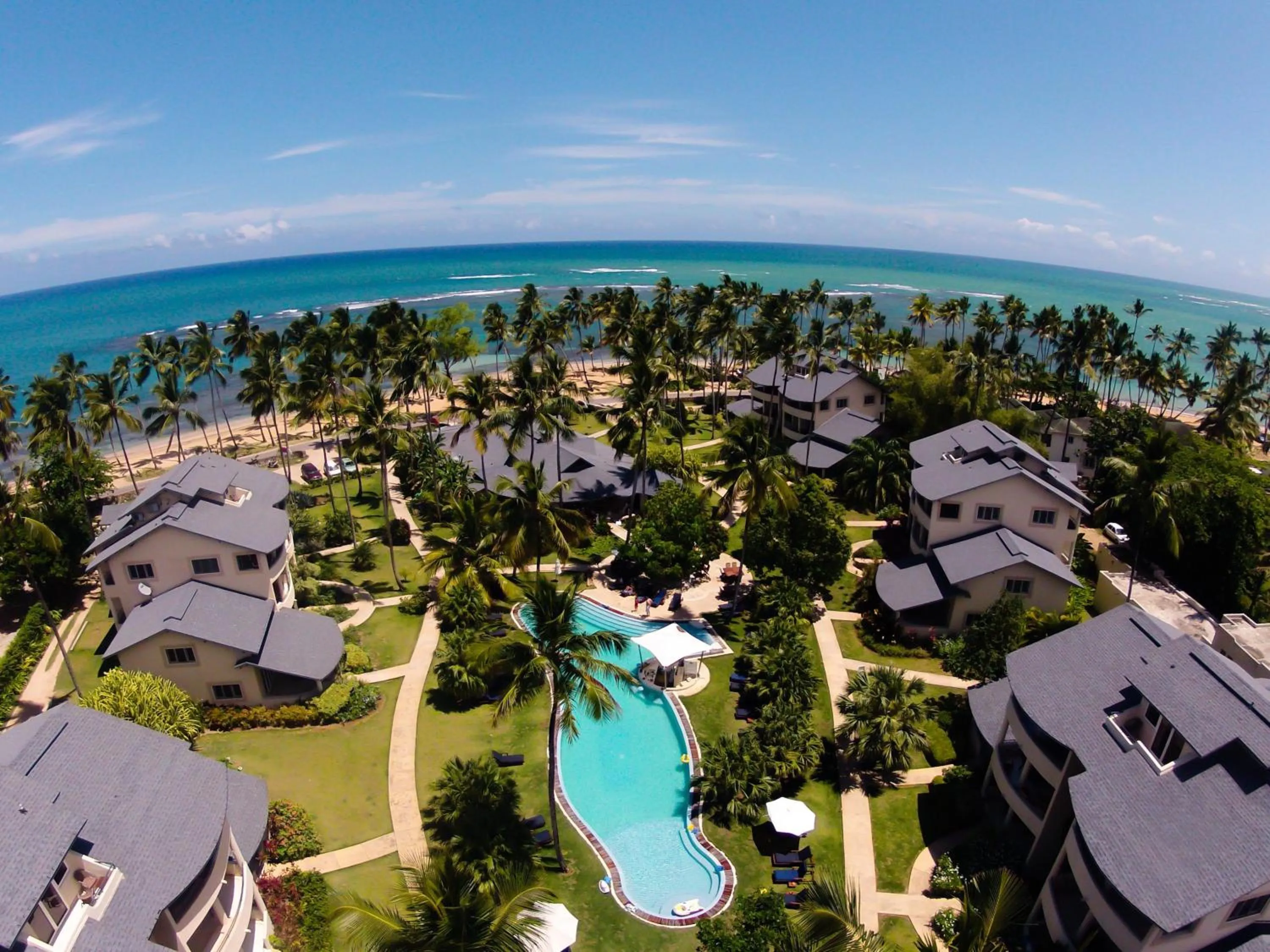 Bird's eye view in Hotel Alisei