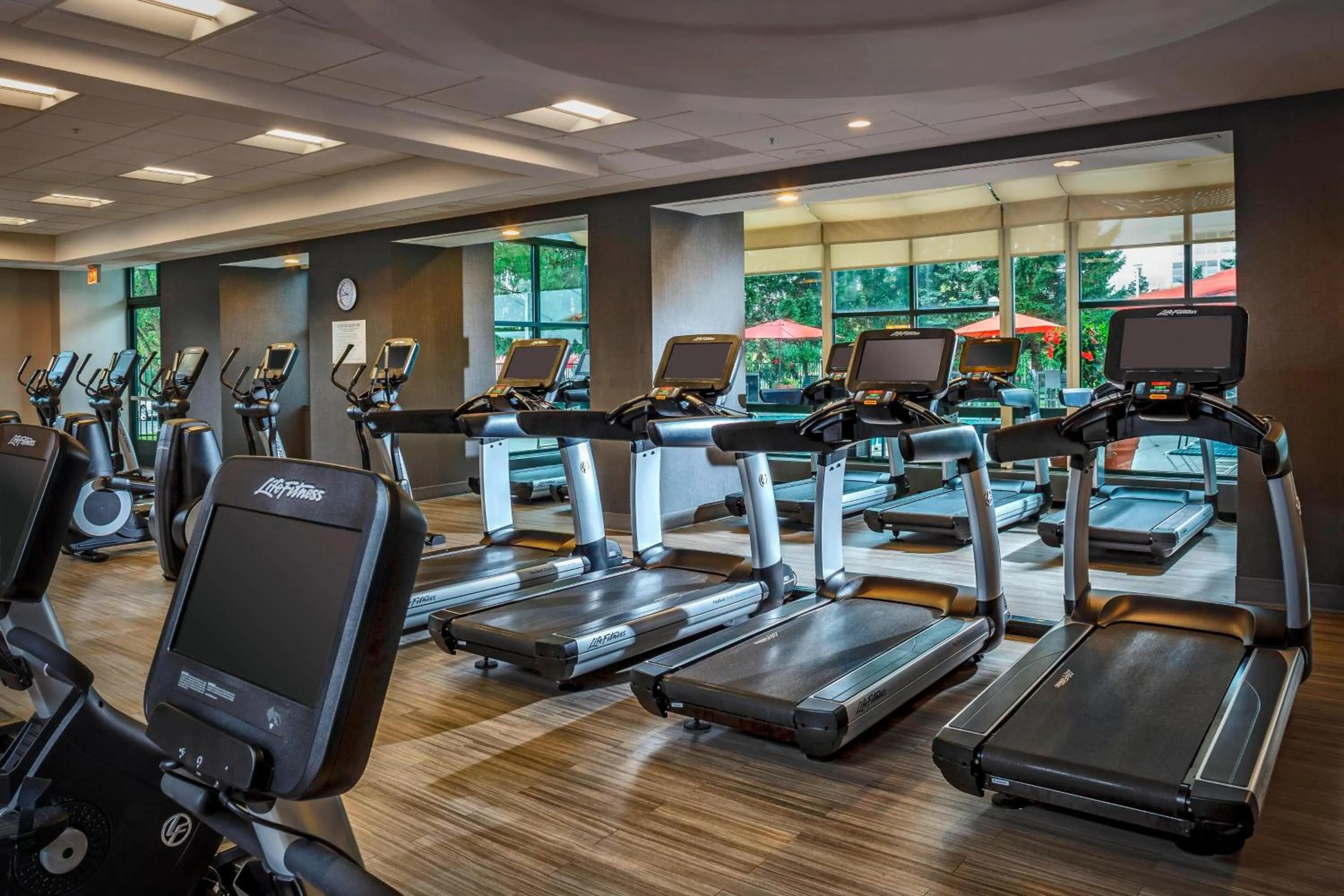 Fitness centre/facilities in Chicago Marriott Suites Deerfield