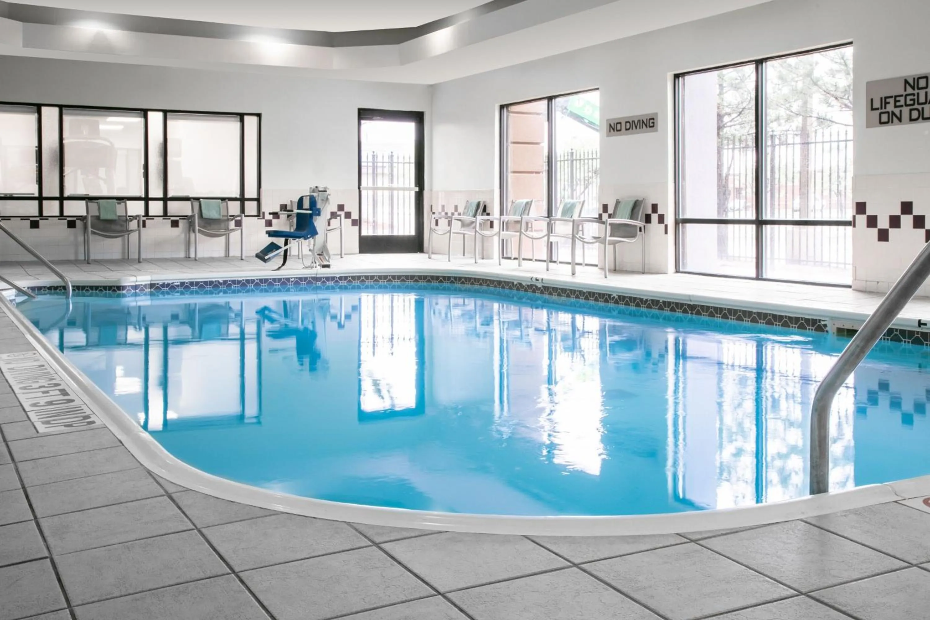 Swimming pool in SpringHill Suites by Marriott Tulsa