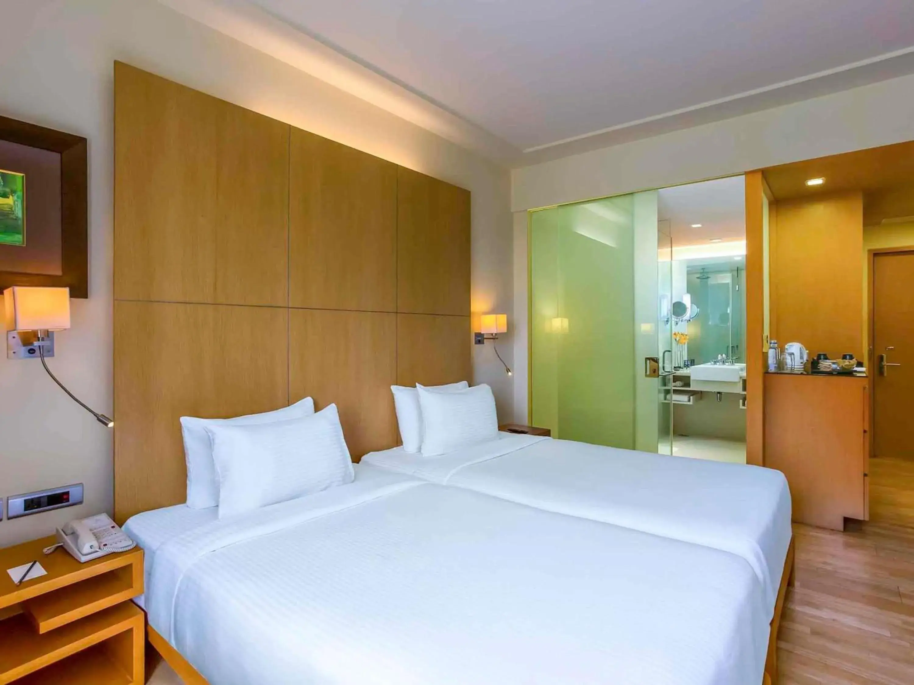 Superior Twin Beds in Novotel Hyderabad Airport Superior Twin Beds in Novotel Hyderabad Airport