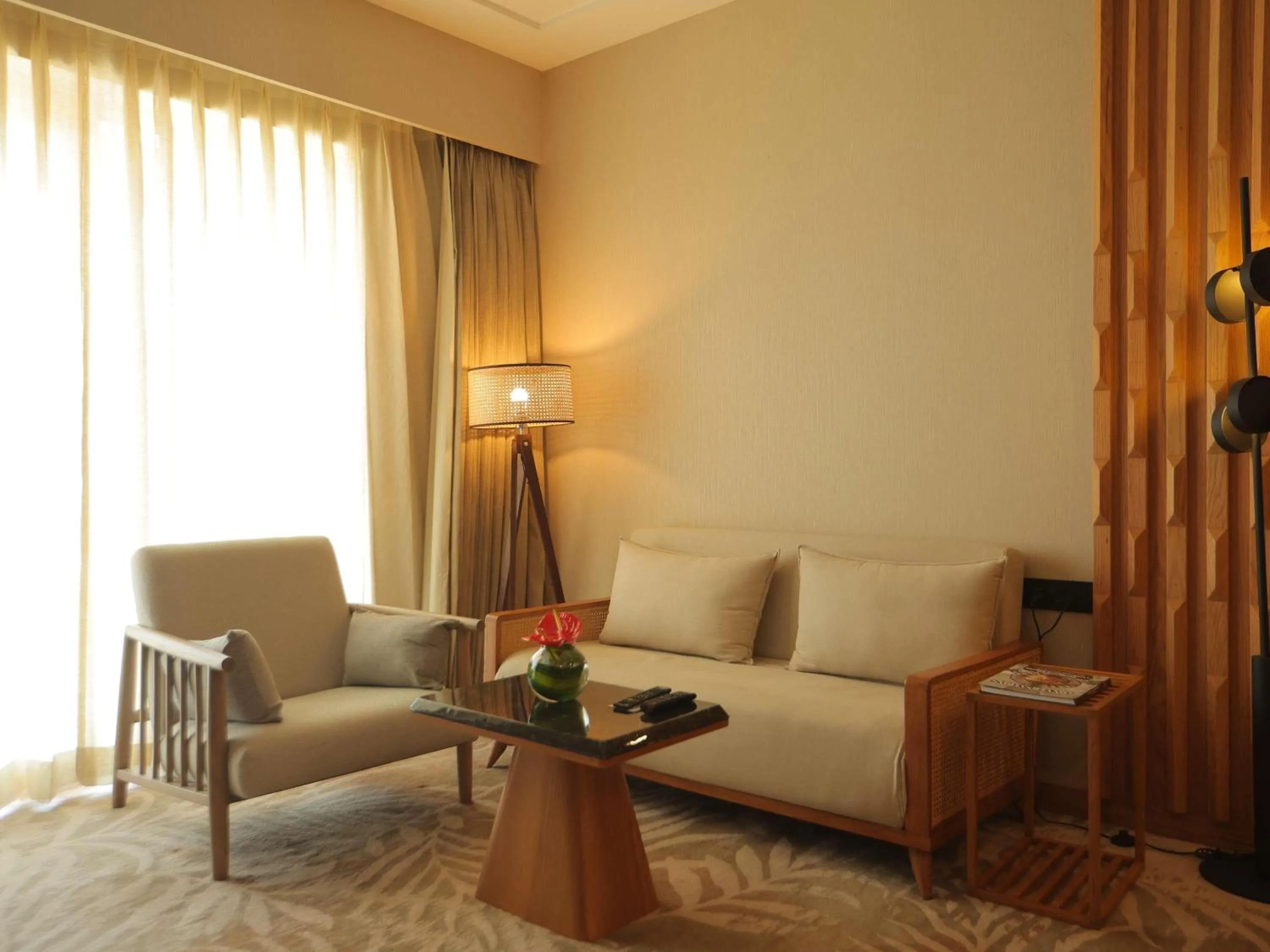 Bedroom in Novotel Hyderabad Airport