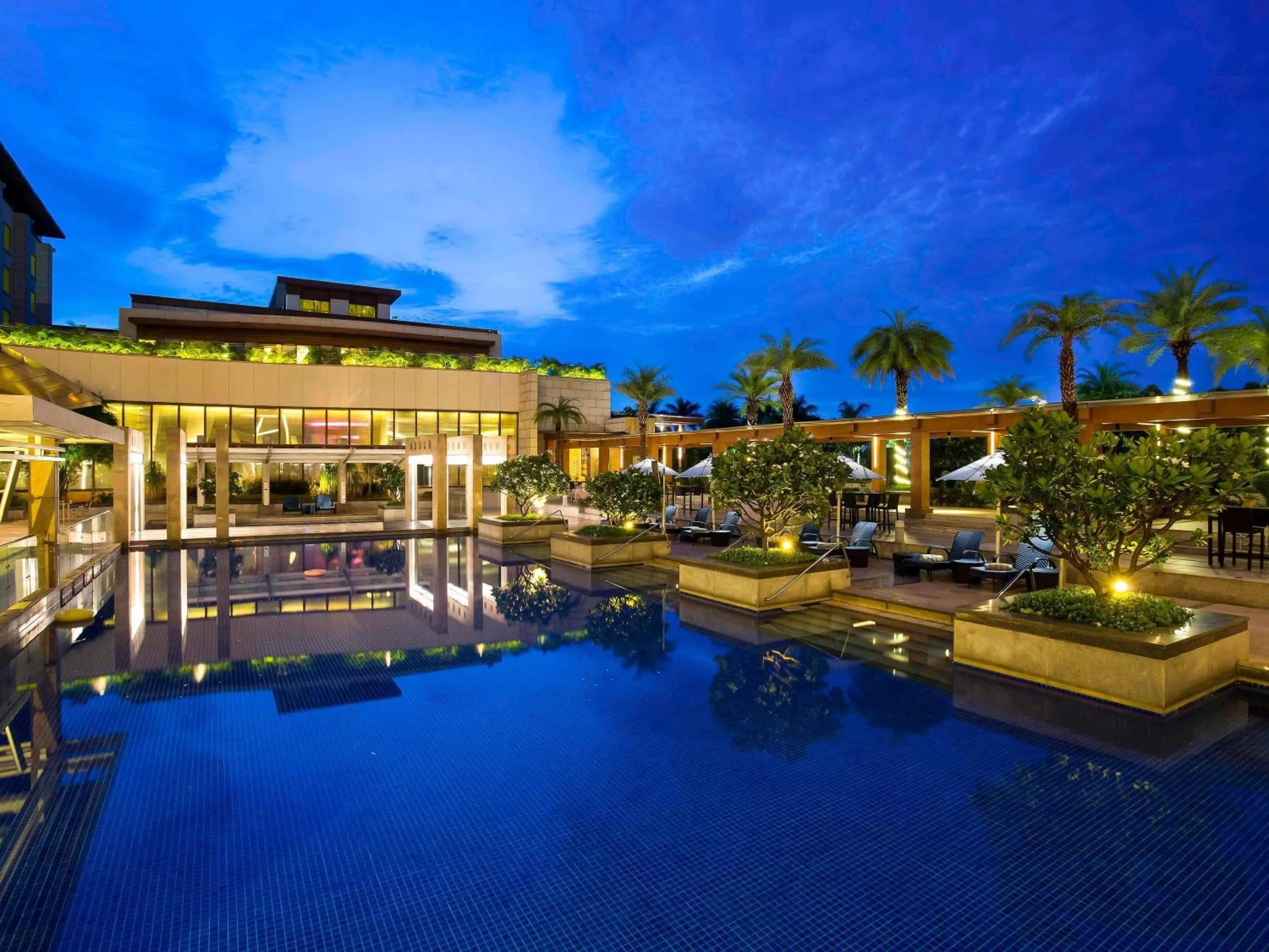 Property building in Novotel Hyderabad Airport