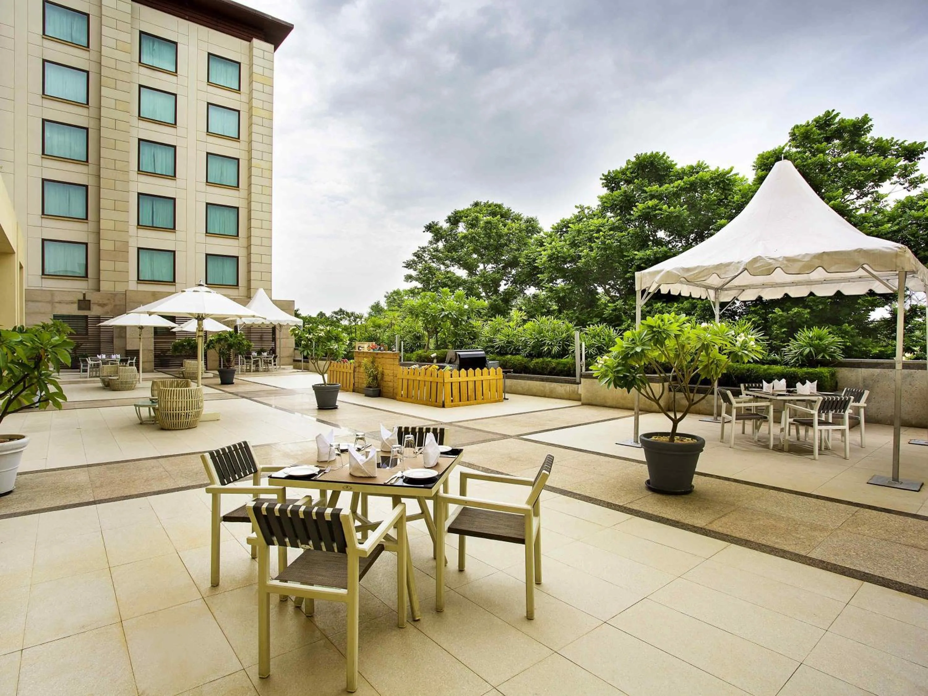 Bedroom in Novotel Hyderabad Airport