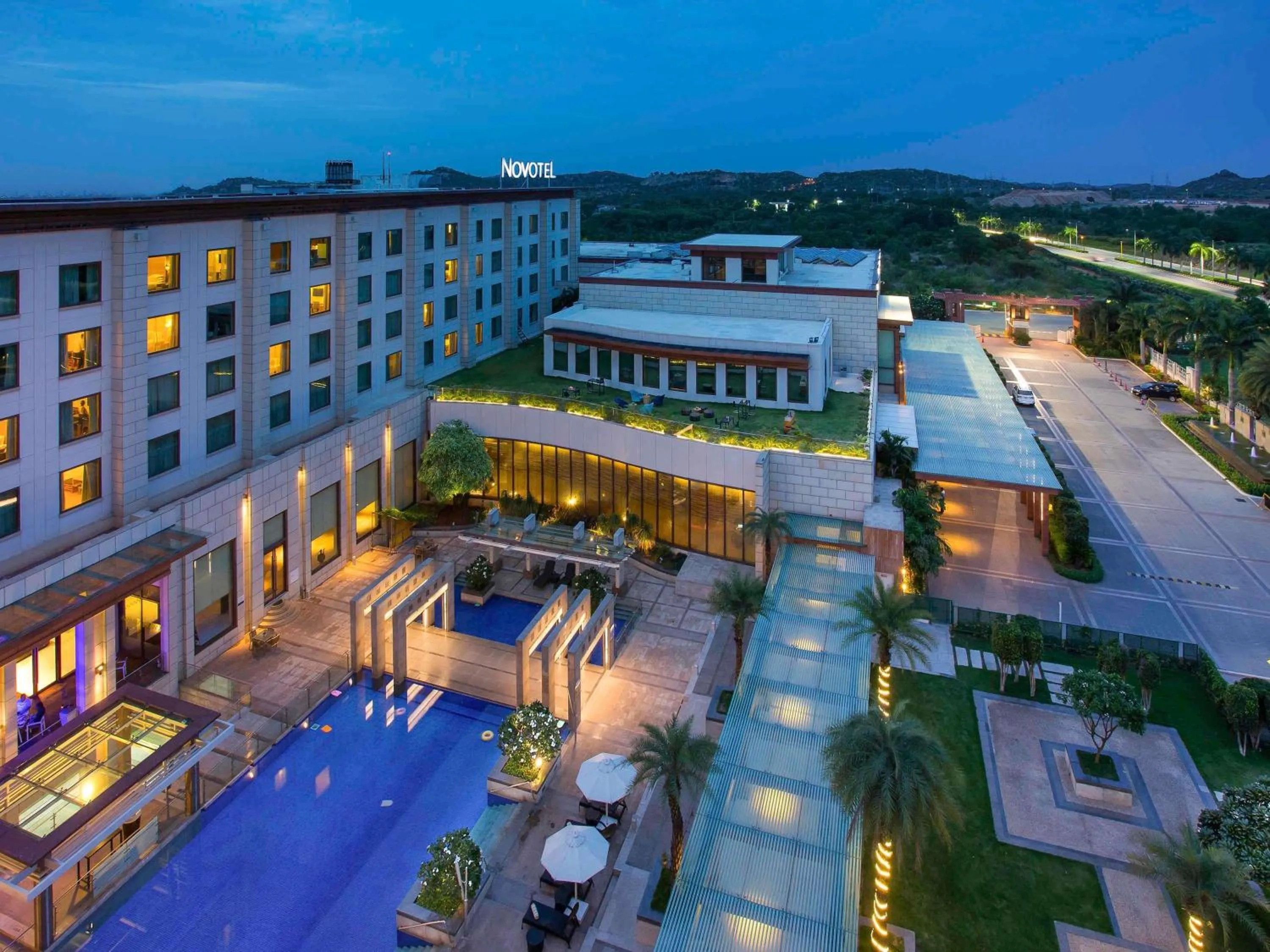 Property building in Novotel Hyderabad Airport
