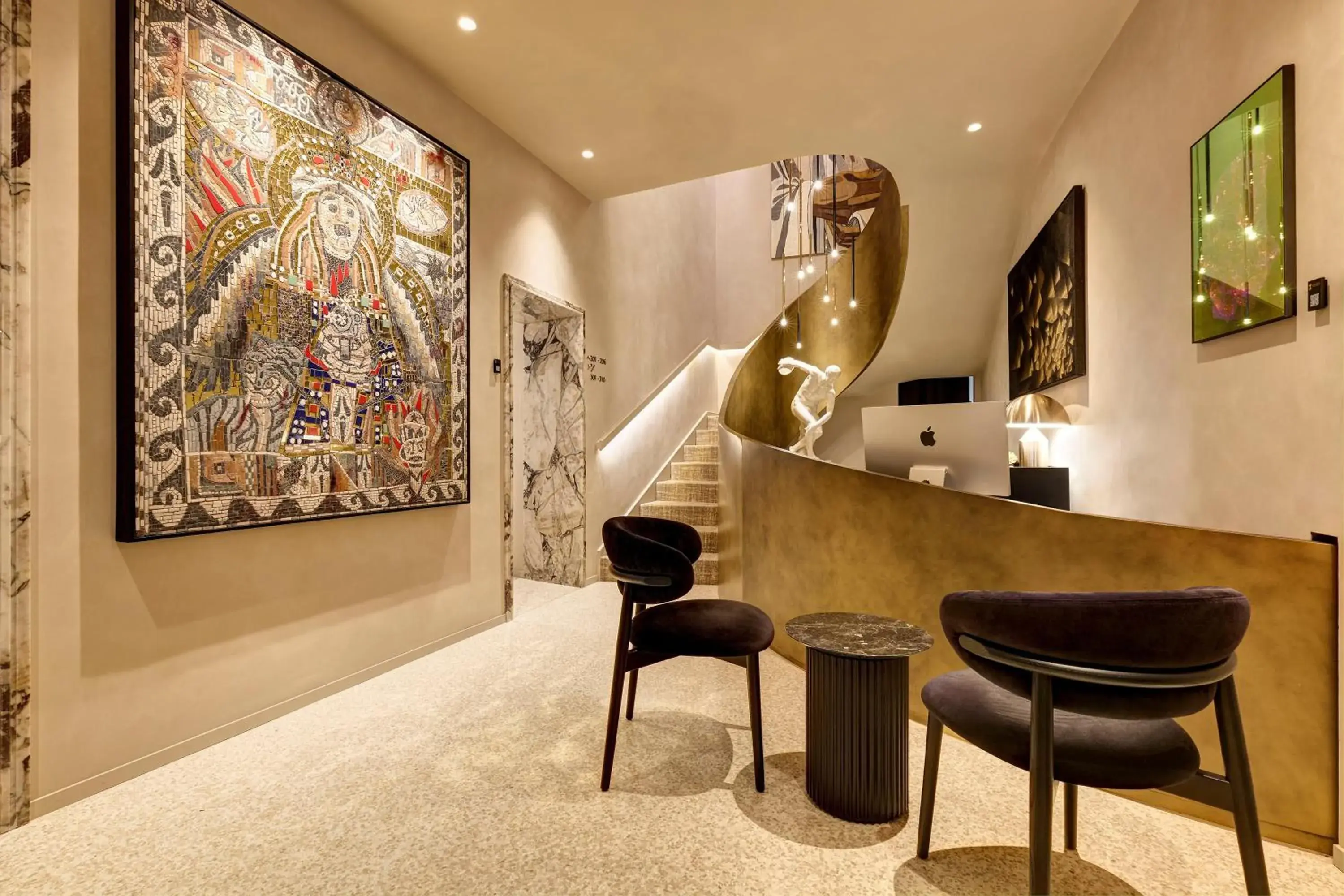 Lobby or reception in Borghese Contemporary Hotel Lobby or reception in Borghese Contemporary Hotel