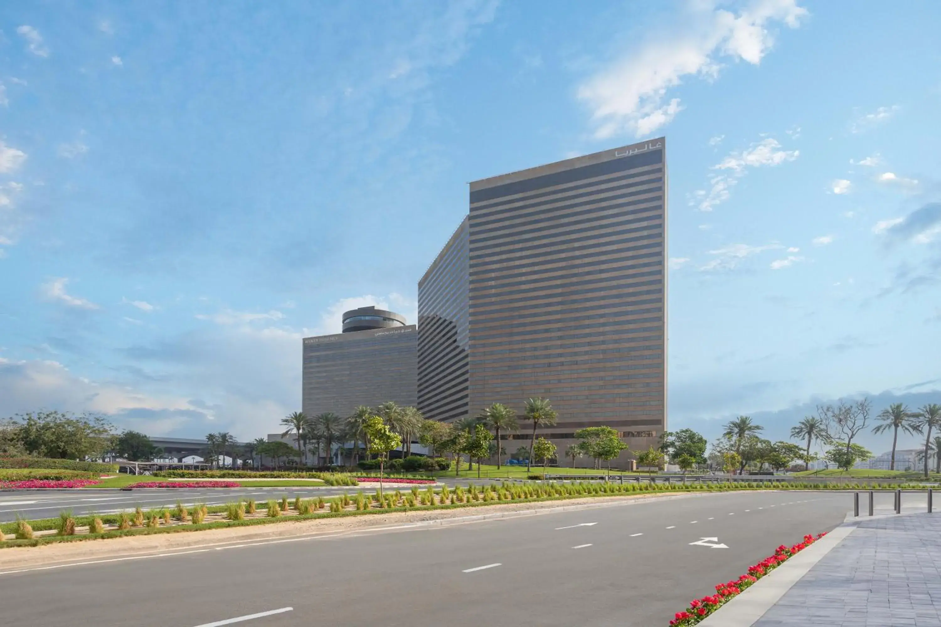 Property building in Hyatt Regency Galleria Residence Dubai Property building in Hyatt Regency Galleria Residence Dubai